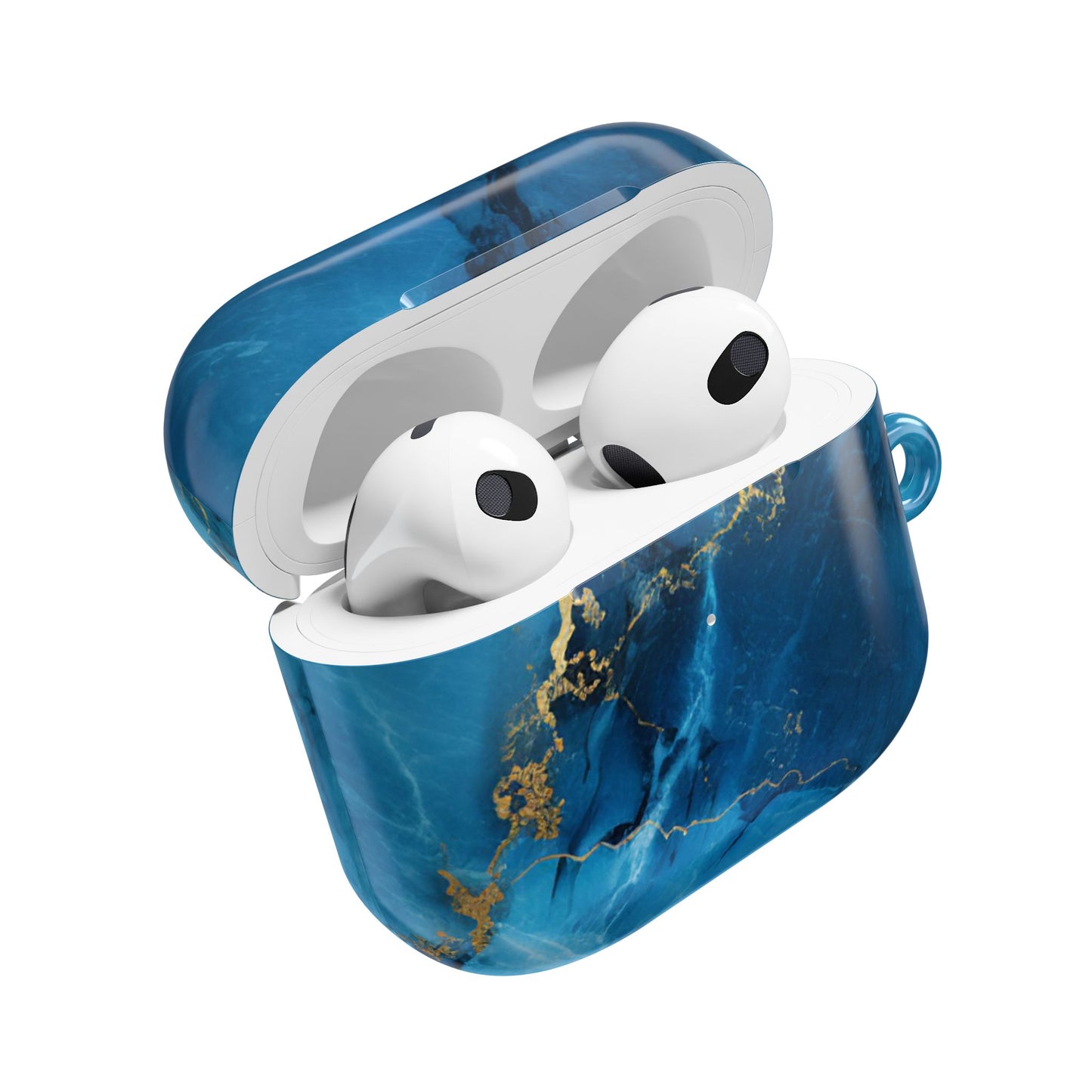 Blue Marble AirPod Cases - Stylish Accessory for Music Lovers, Perfect Gift for Birthdays, Holidays, Travel Cases, Bluetooth Accessories