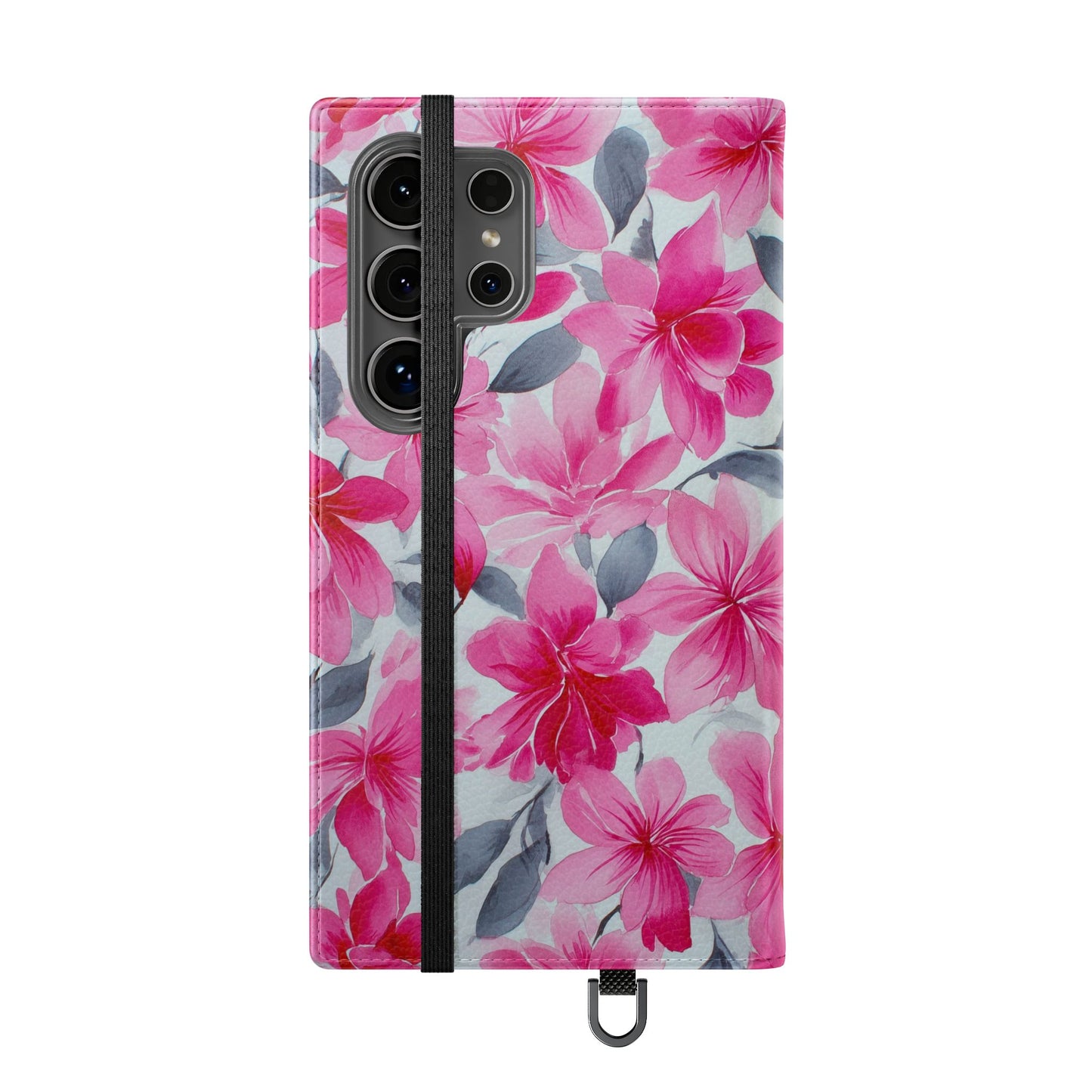 Floral Flip Phone Cases, Elegant Smartphone Covers, Spring Decor, Stylish Gift for Her, Patterned Wallet Case, Trendy Phone Protectors