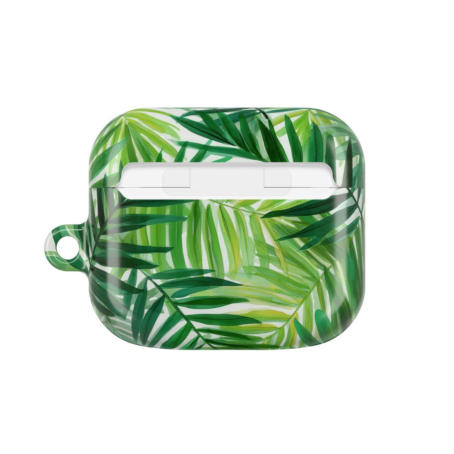 Tropical Leaf AirPod Case, Stylish AirPods Cover, Nature-Inspired Earbud Protector, Gift for Music Lovers, Greenery AirPod Accessories