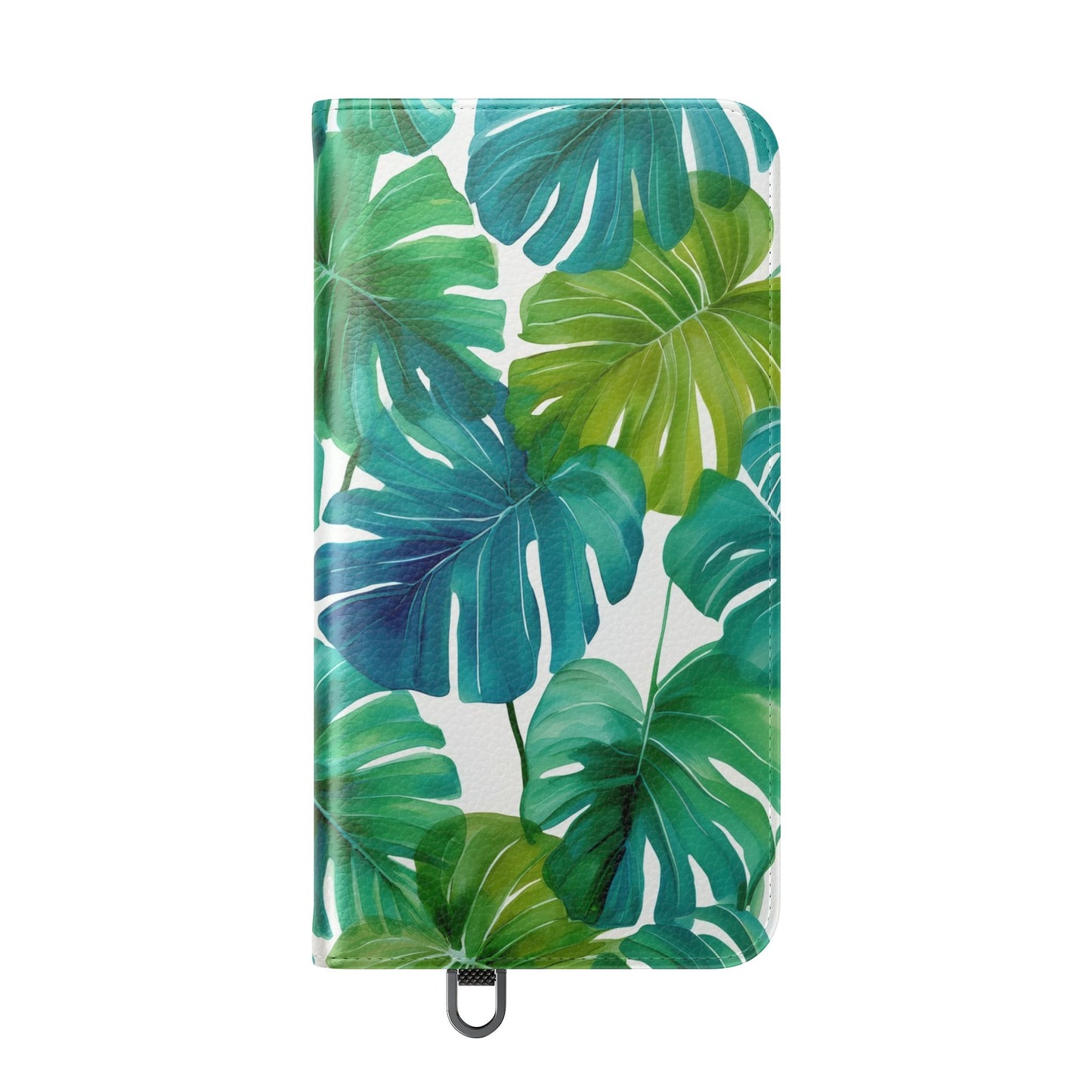 Tropical Leaf Phone Case, Flip Case for Smartphones, Modern Phone Cover, Gift for Nature Lovers, Travel Accessory, Tropical Vibes