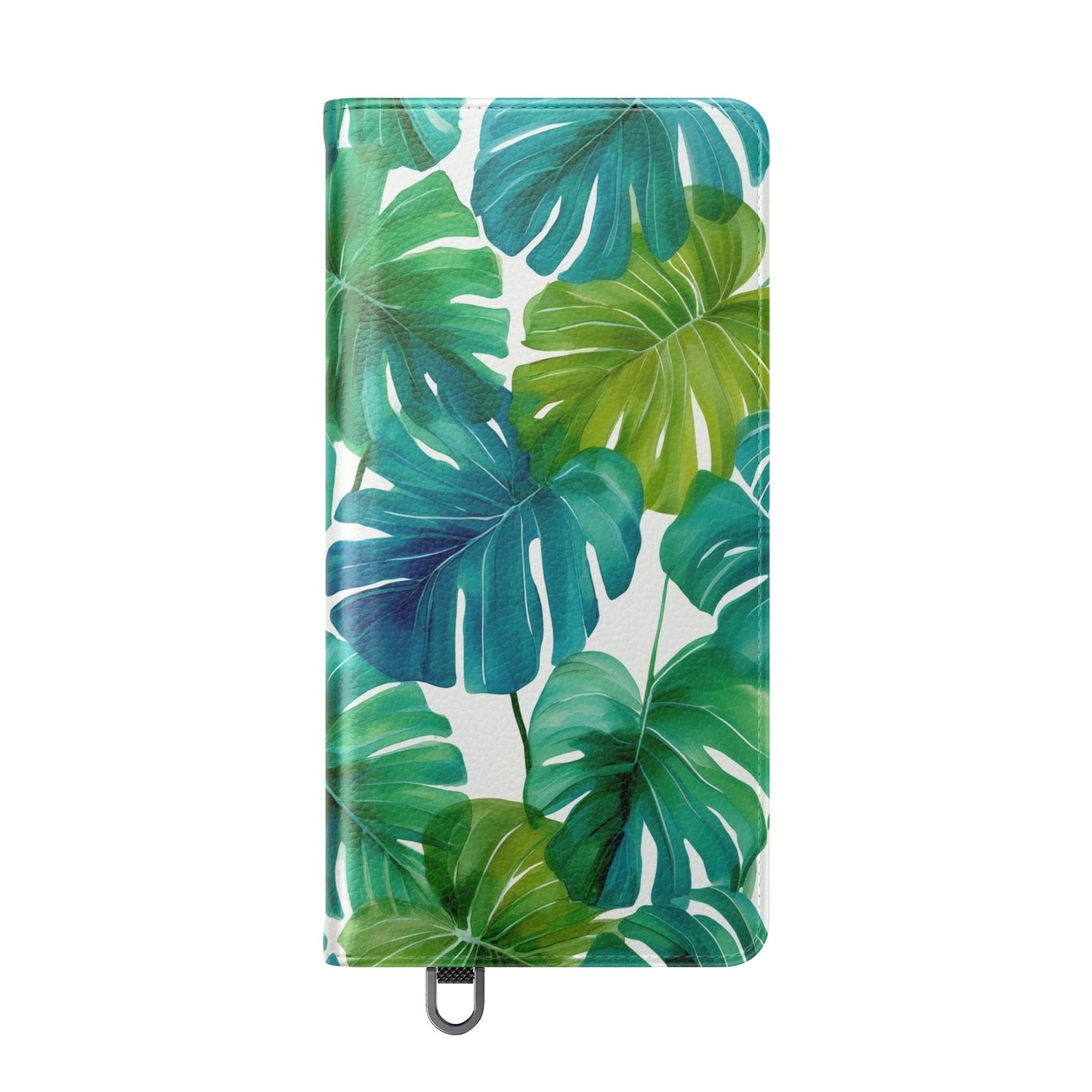 Tropical Leaf Phone Case, Flip Case for Smartphones, Modern Phone Cover, Gift for Nature Lovers, Travel Accessory, Tropical Vibes