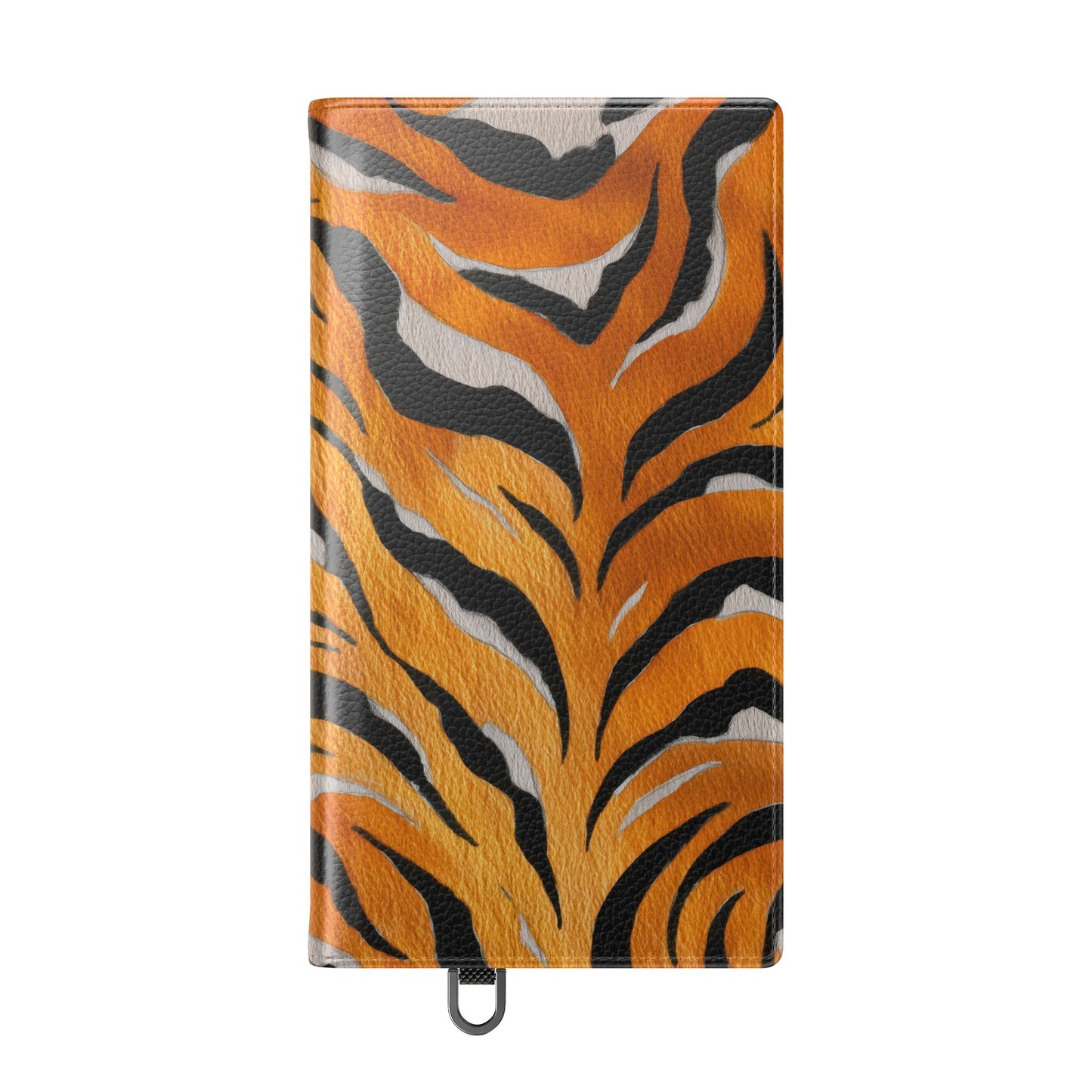 Tiger Print Flip Case, Personalized Phone Case, Stylish Wallet Case, Animal Print Cover, Gift for Wildlife Lovers