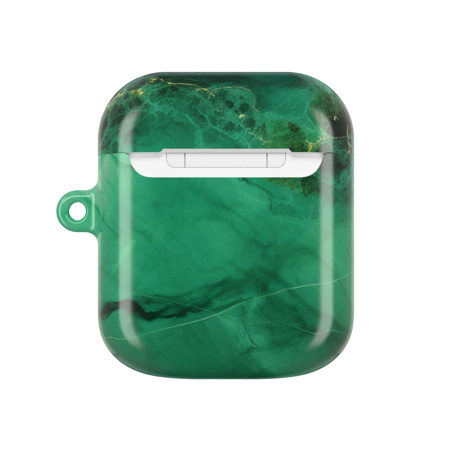 Stylish AirPod Cases - Marble Green Design, AirPods Cover, Custom Earphone Case, Gift for Music Lovers, Trendy Accessory