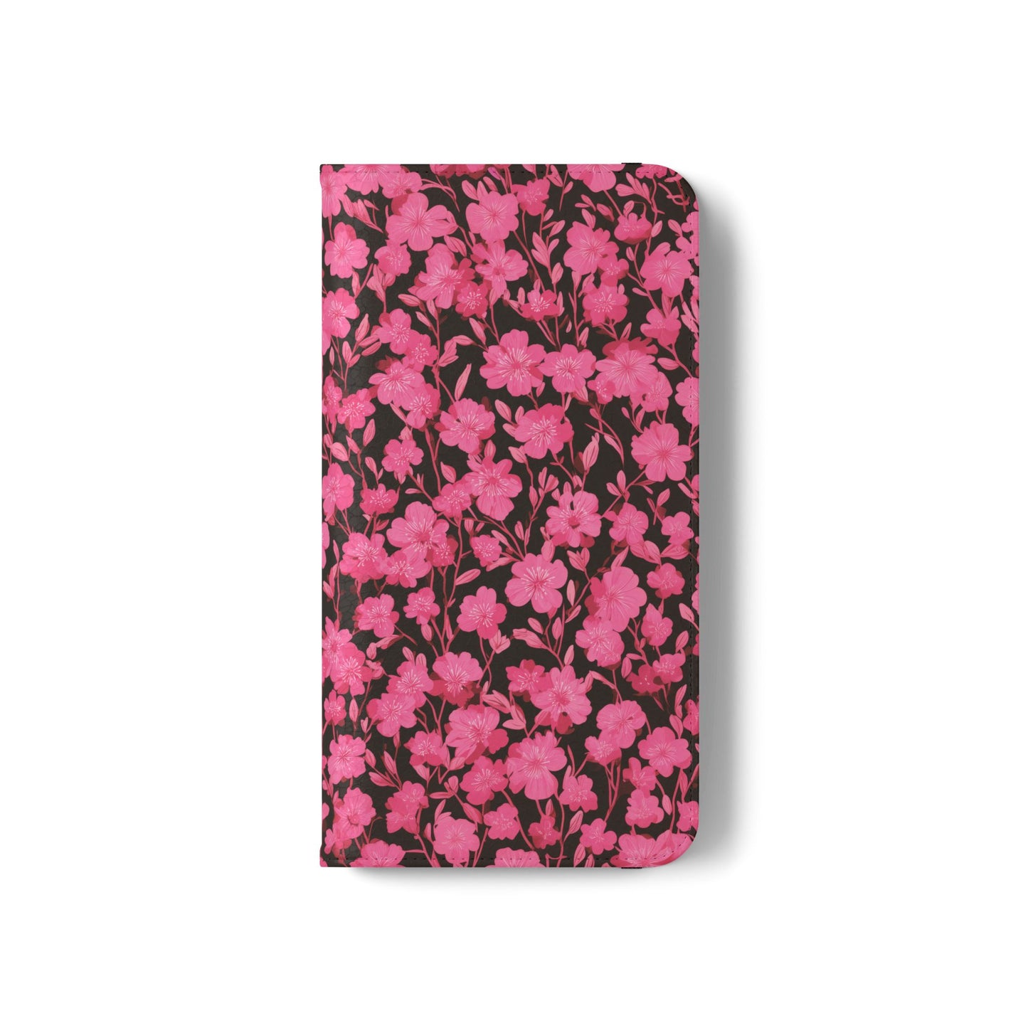Floral Flip Cases for Phones, Cute Floral Phone Wallet, Gift for Her, Trendy Phone Accessories, Mother's Day Gift, Phone Protection
