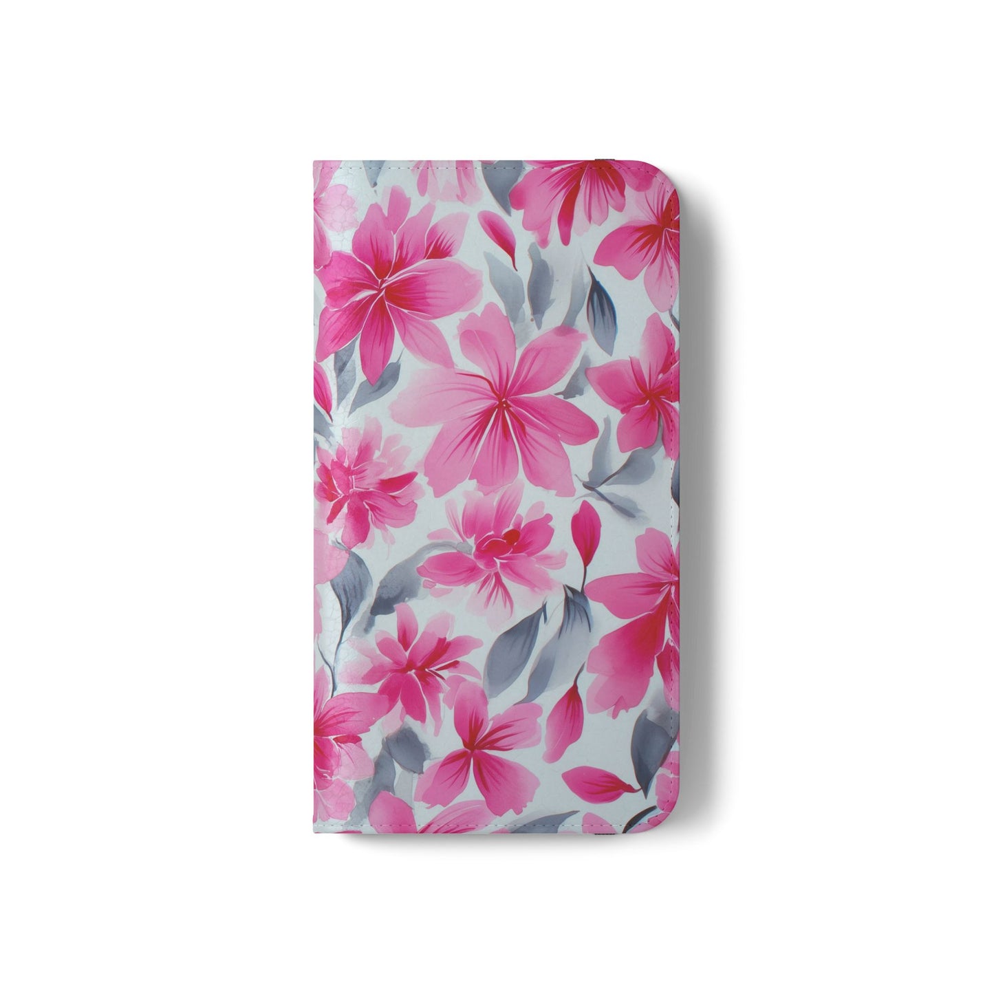 Floral Flip Phone Cases, Elegant Smartphone Covers, Spring Decor, Stylish Gift for Her, Patterned Wallet Case, Trendy Phone Protectors