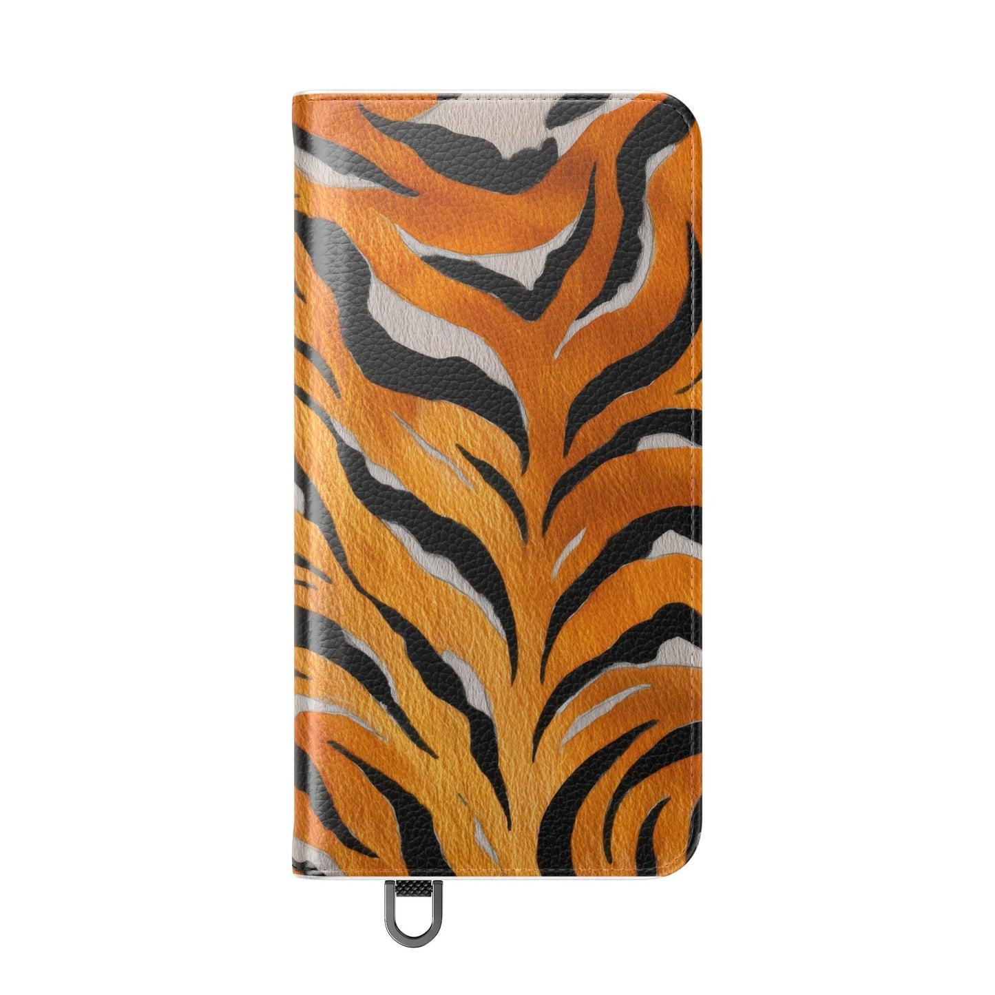 Tiger Print Flip Case, Personalized Phone Case, Stylish Wallet Case, Animal Print Cover, Gift for Wildlife Lovers