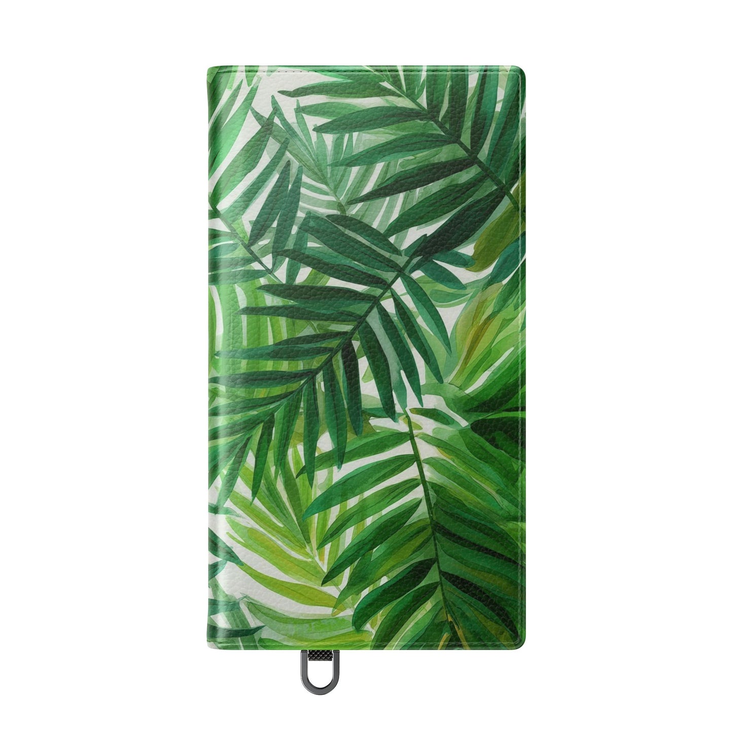 Tropical Leaf Flip Case for Phones, Eco-Friendly Phone Cover, Stylish Wallet Case, Perfect Gift for Nature Lovers, Spring/Summer Accessory