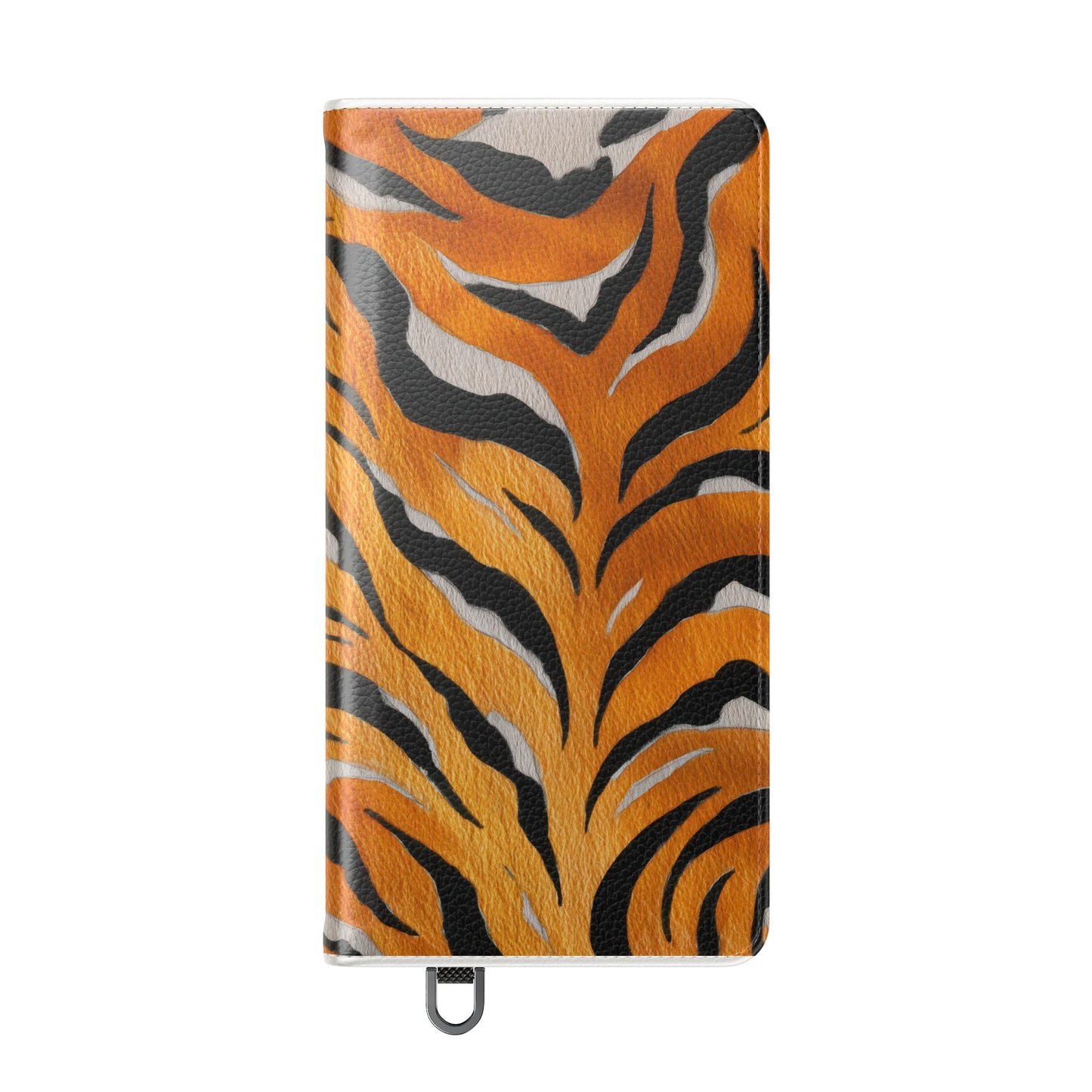 Tiger Print Flip Case, Personalized Phone Case, Stylish Wallet Case, Animal Print Cover, Gift for Wildlife Lovers