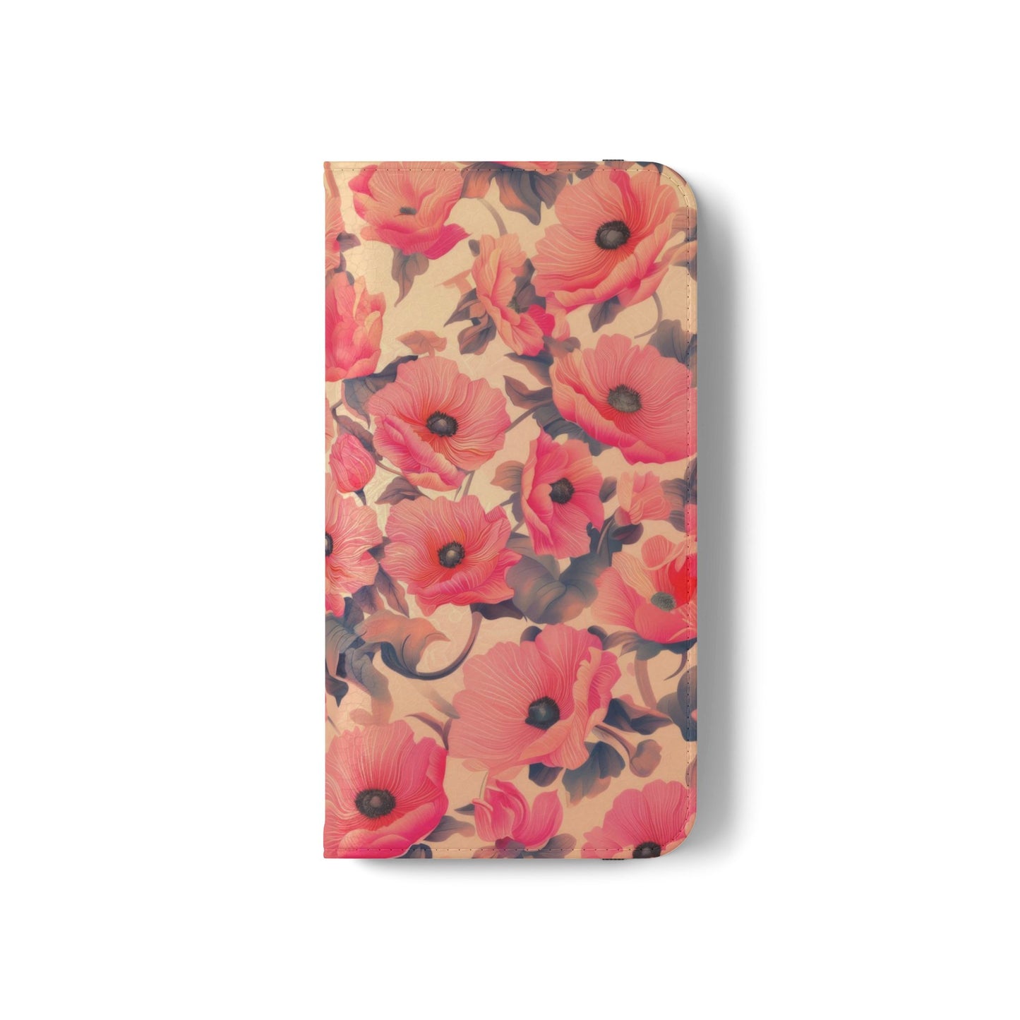 Floral Flip Phone Case - Stylish Smartphone Protector, Floral Design Case, Gift for Her, Trendy Tech Accessory, Mother's Day Gift