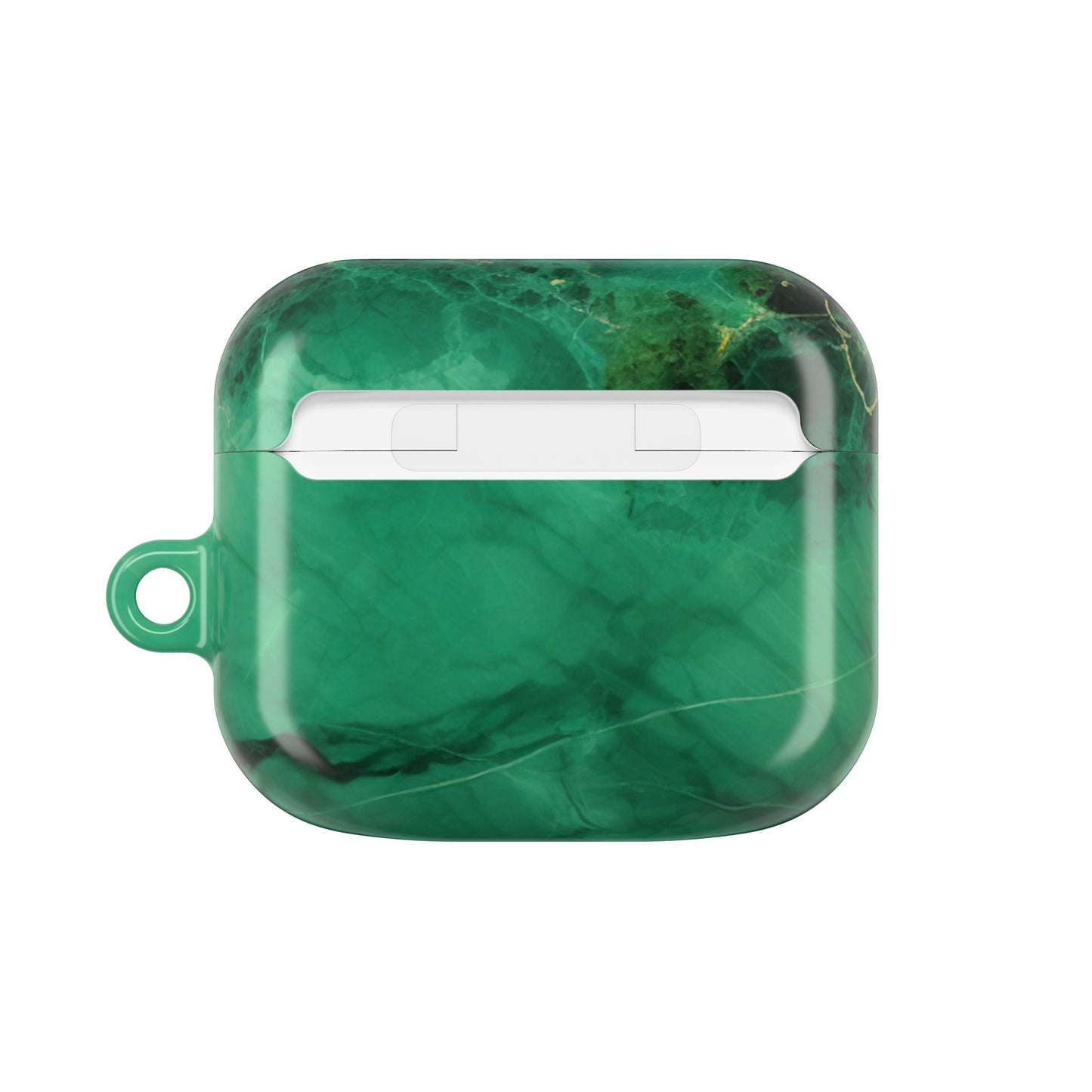 Stylish AirPod Cases - Marble Green Design, AirPods Cover, Custom Earphone Case, Gift for Music Lovers, Trendy Accessory