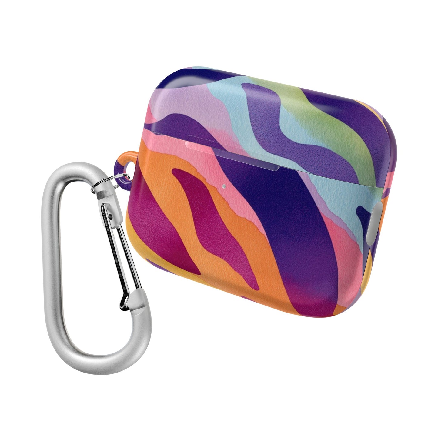Vibrant Abstract AirPod Case, Colorful Wireless Earbud Cover, Trendy Gift for Music Lovers, Unique Tech Accessory, Perfect for Holidays