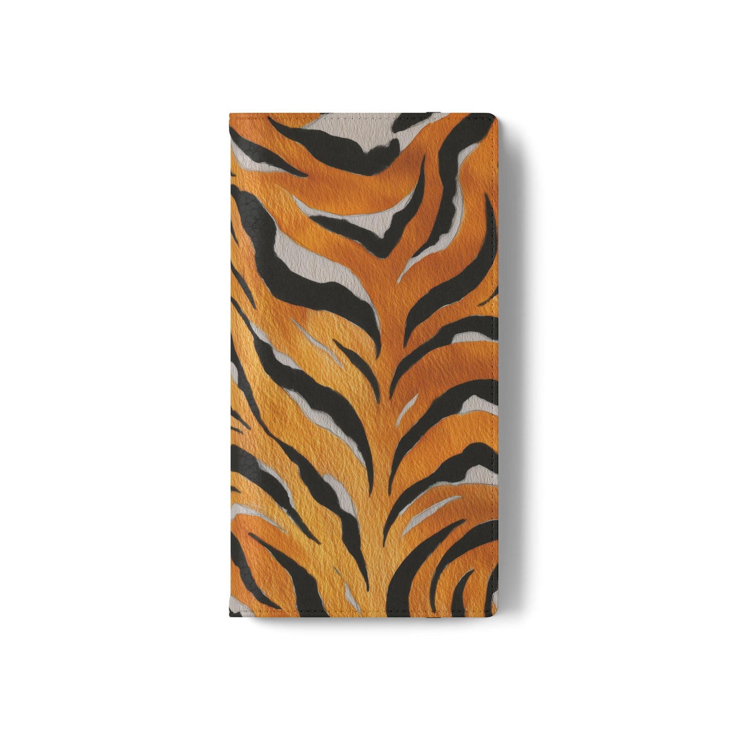 Tiger Print Flip Case, Personalized Phone Case, Stylish Wallet Case, Animal Print Cover, Gift for Wildlife Lovers