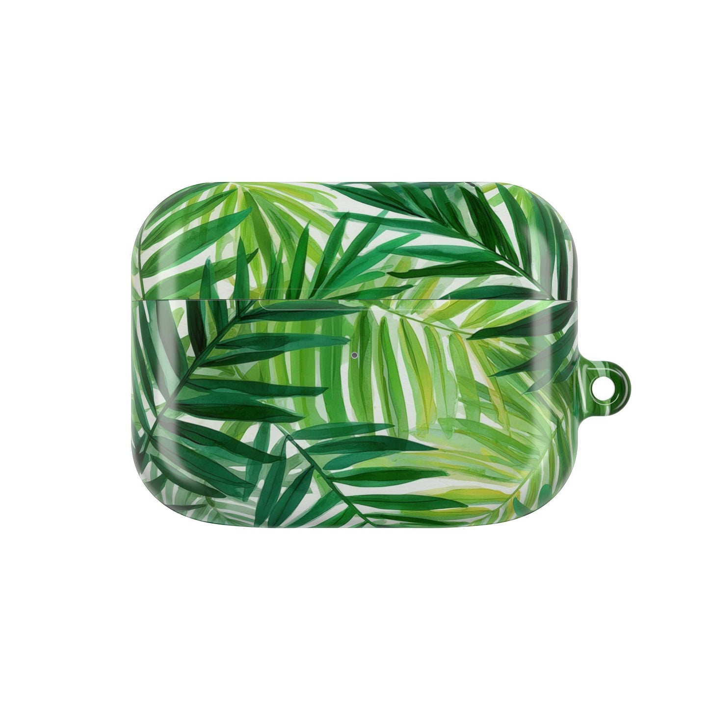 Tropical Leaf AirPod Case, Stylish AirPods Cover, Nature-Inspired Earbud Protector, Gift for Music Lovers, Greenery AirPod Accessories