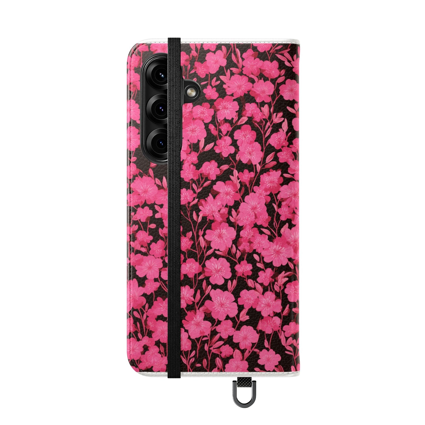 Floral Flip Cases for Phones, Cute Floral Phone Wallet, Gift for Her, Trendy Phone Accessories, Mother's Day Gift, Phone Protection
