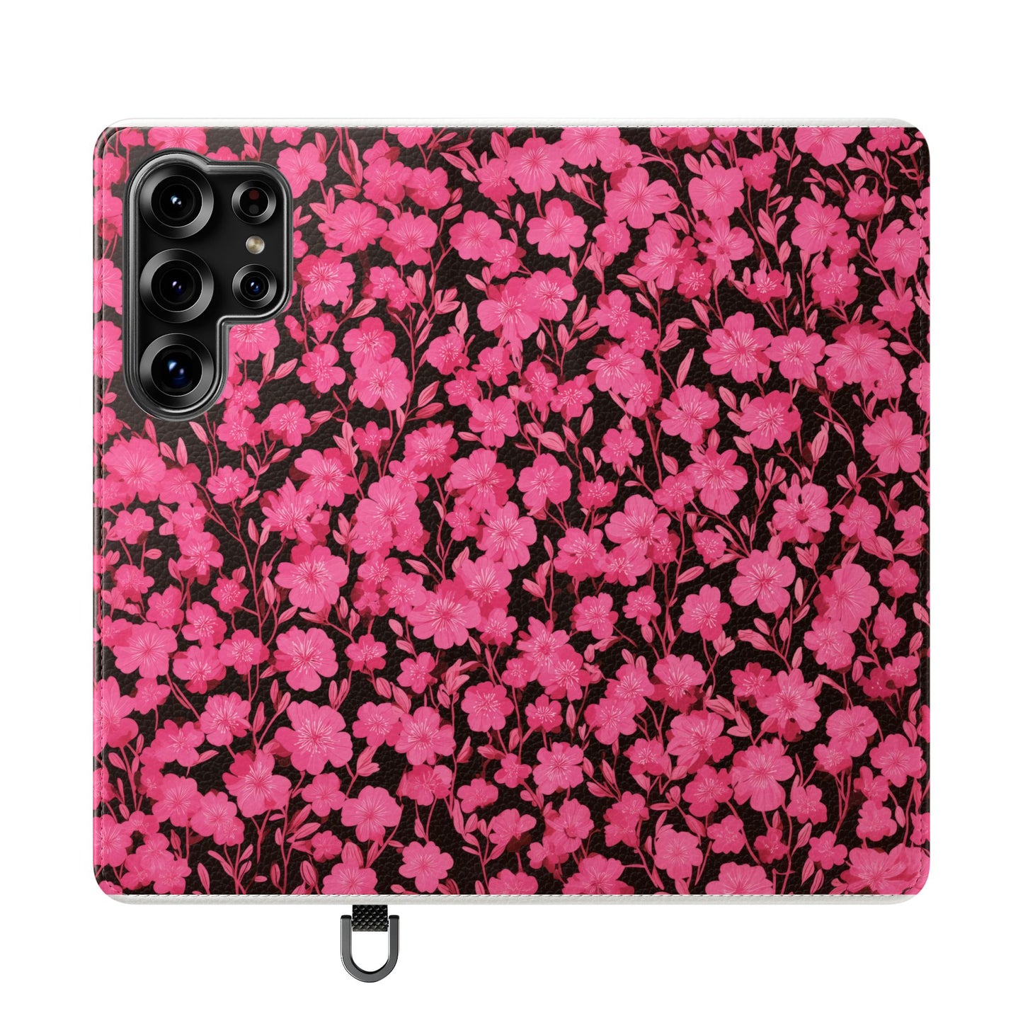 Floral Flip Cases for Phones, Cute Floral Phone Wallet, Gift for Her, Trendy Phone Accessories, Mother's Day Gift, Phone Protection