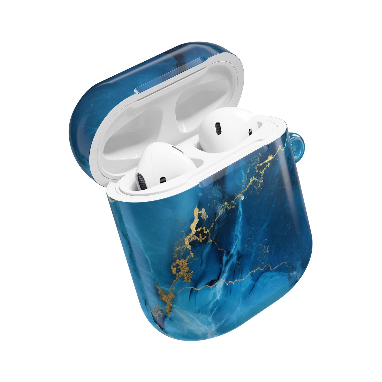 Blue Marble AirPod Cases - Stylish Accessory for Music Lovers, Perfect Gift for Birthdays, Holidays, Travel Cases, Bluetooth Accessories