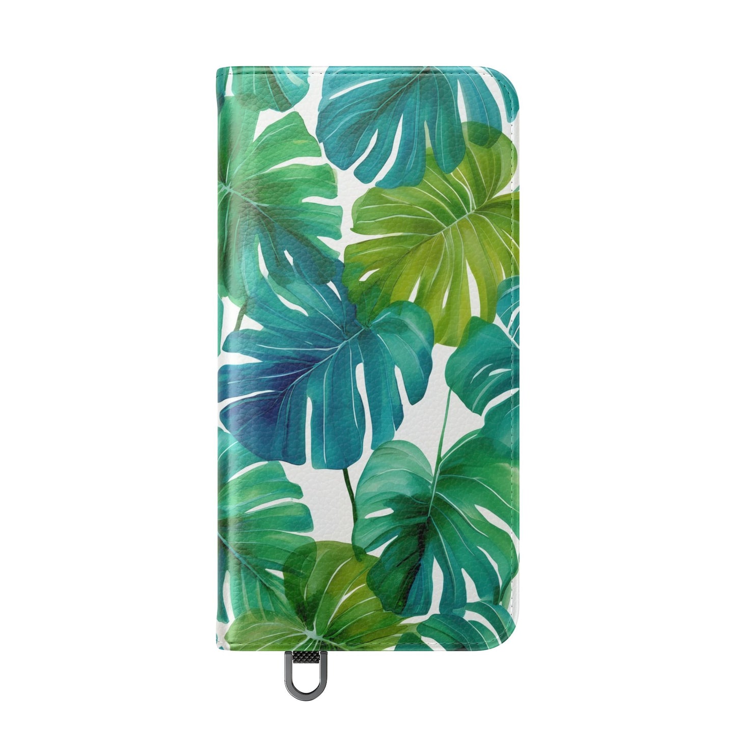 Tropical Leaf Phone Case, Flip Case for Smartphones, Modern Phone Cover, Gift for Nature Lovers, Travel Accessory, Tropical Vibes