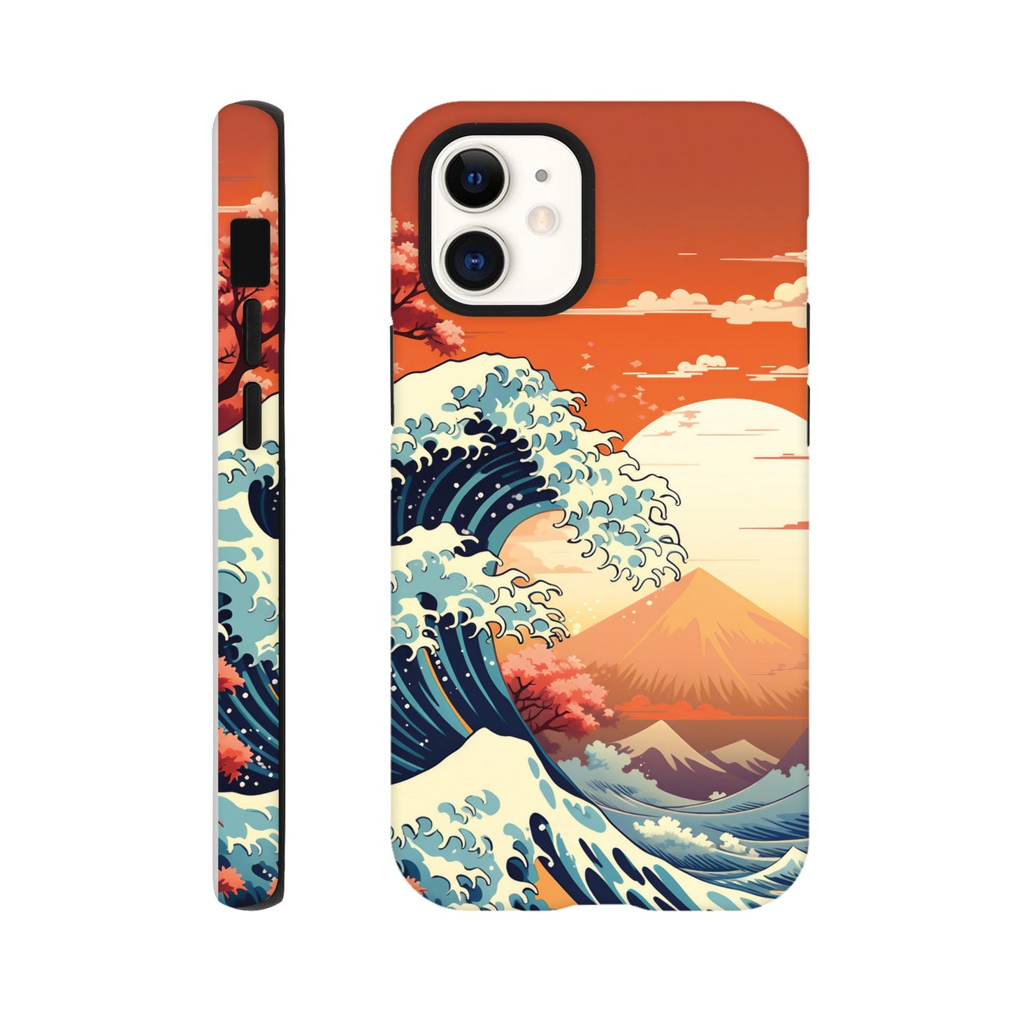 Great wave art deco style - Phone Case sturdy