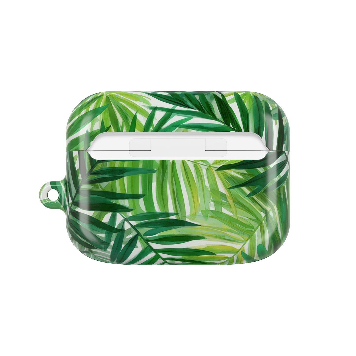 Tropical Leaf AirPod Case, Stylish AirPods Cover, Nature-Inspired Earbud Protector, Gift for Music Lovers, Greenery AirPod Accessories