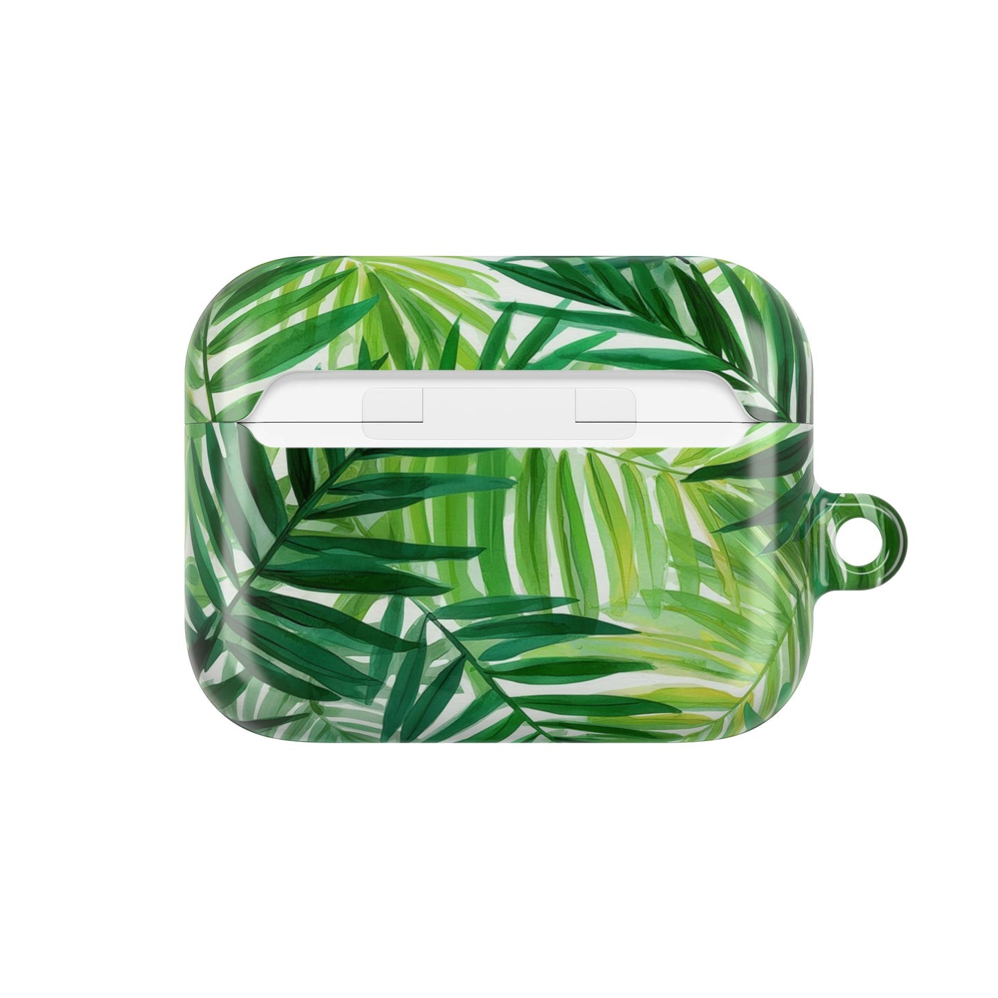Tropical Leaf AirPod Case, Stylish AirPods Cover, Nature-Inspired Earbud Protector, Gift for Music Lovers, Greenery AirPod Accessories