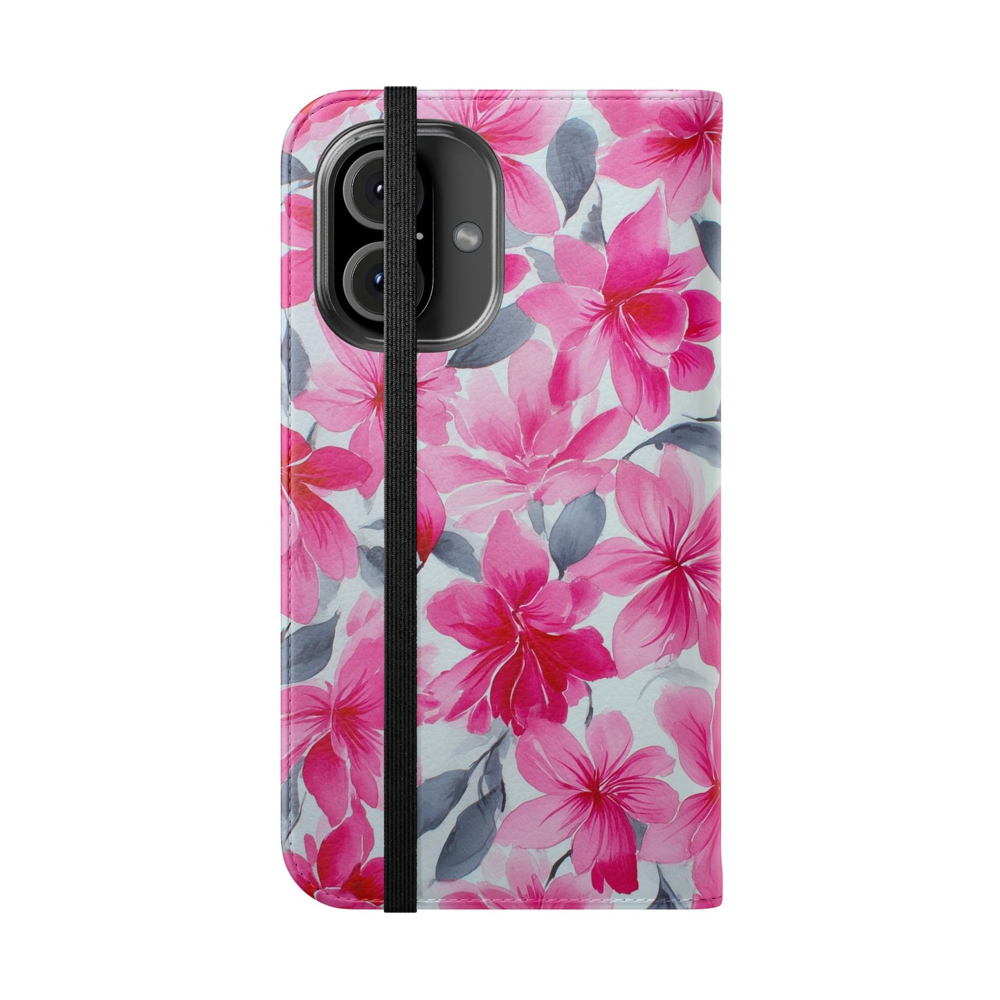 Floral Flip Phone Cases, Elegant Smartphone Covers, Spring Decor, Stylish Gift for Her, Patterned Wallet Case, Trendy Phone Protectors
