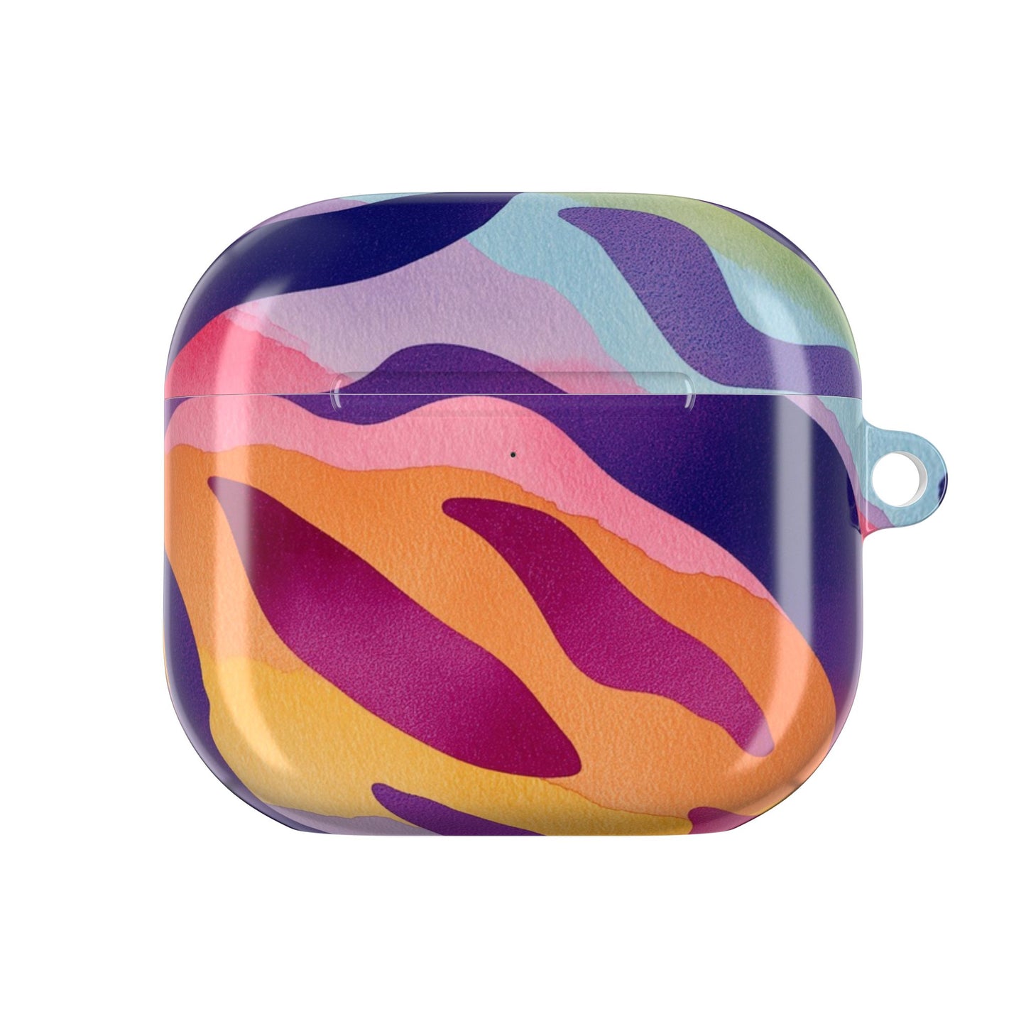 Vibrant Abstract AirPod Case, Colorful Wireless Earbud Cover, Trendy Gift for Music Lovers, Unique Tech Accessory, Perfect for Holidays