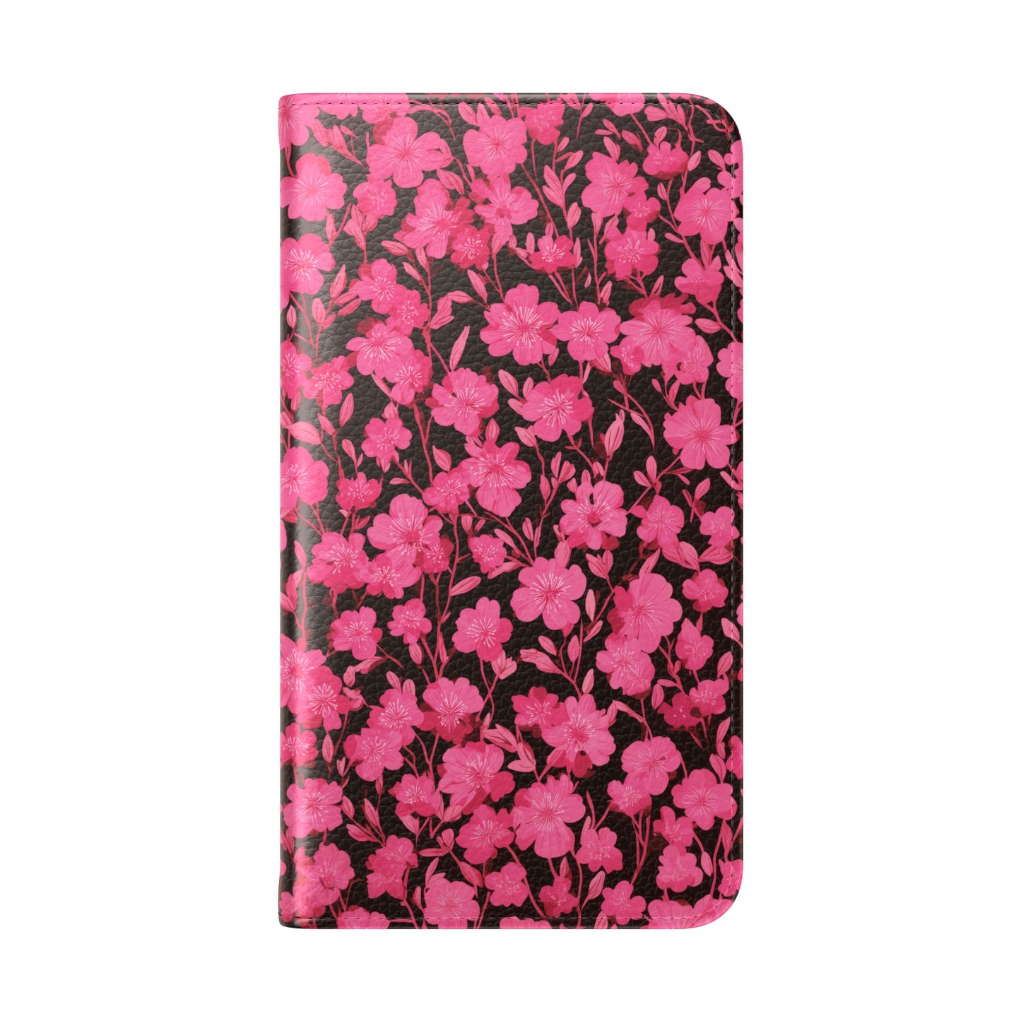 Floral Flip Cases for Phones, Cute Floral Phone Wallet, Gift for Her, Trendy Phone Accessories, Mother's Day Gift, Phone Protection