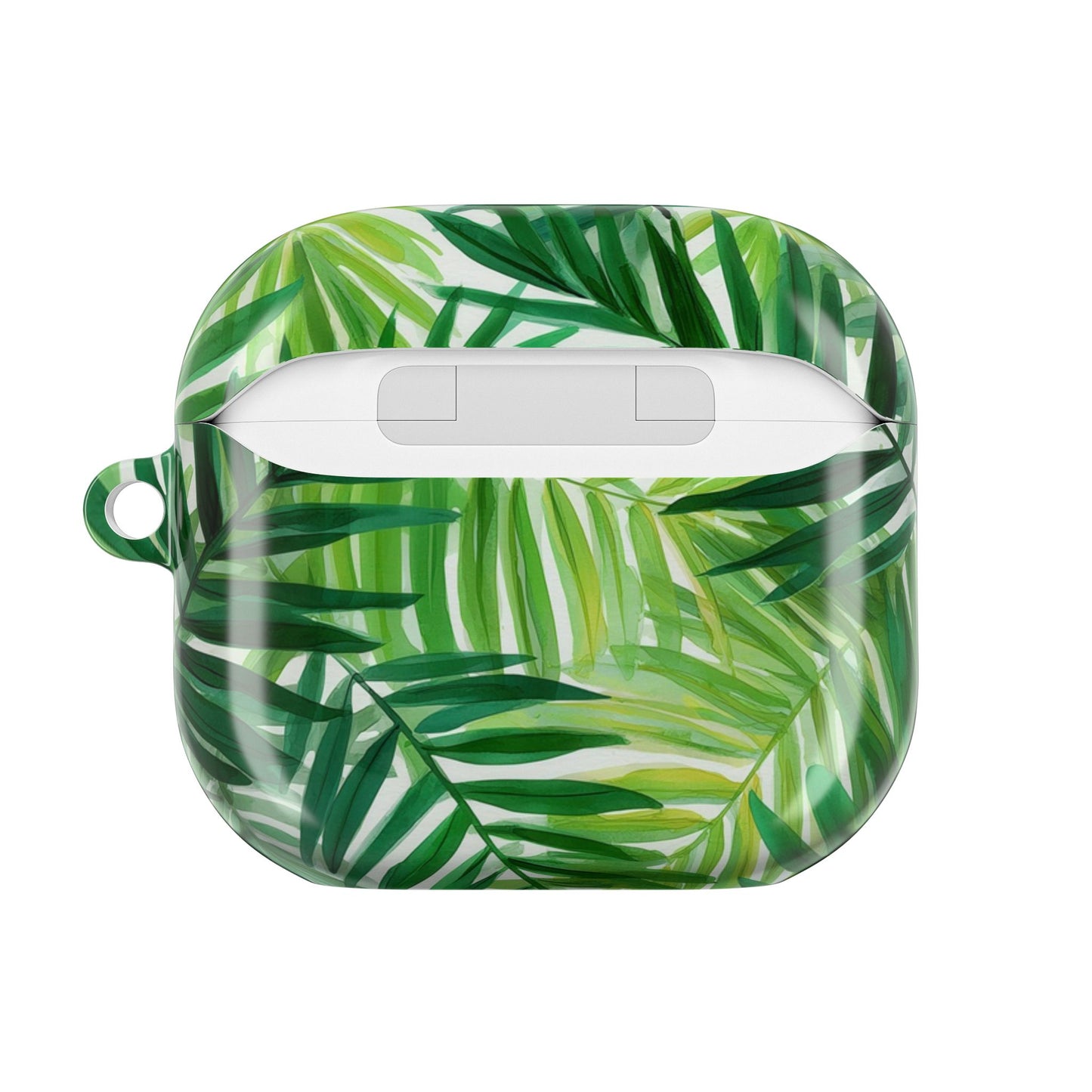 Tropical Leaf AirPod Case, Stylish AirPods Cover, Nature-Inspired Earbud Protector, Gift for Music Lovers, Greenery AirPod Accessories