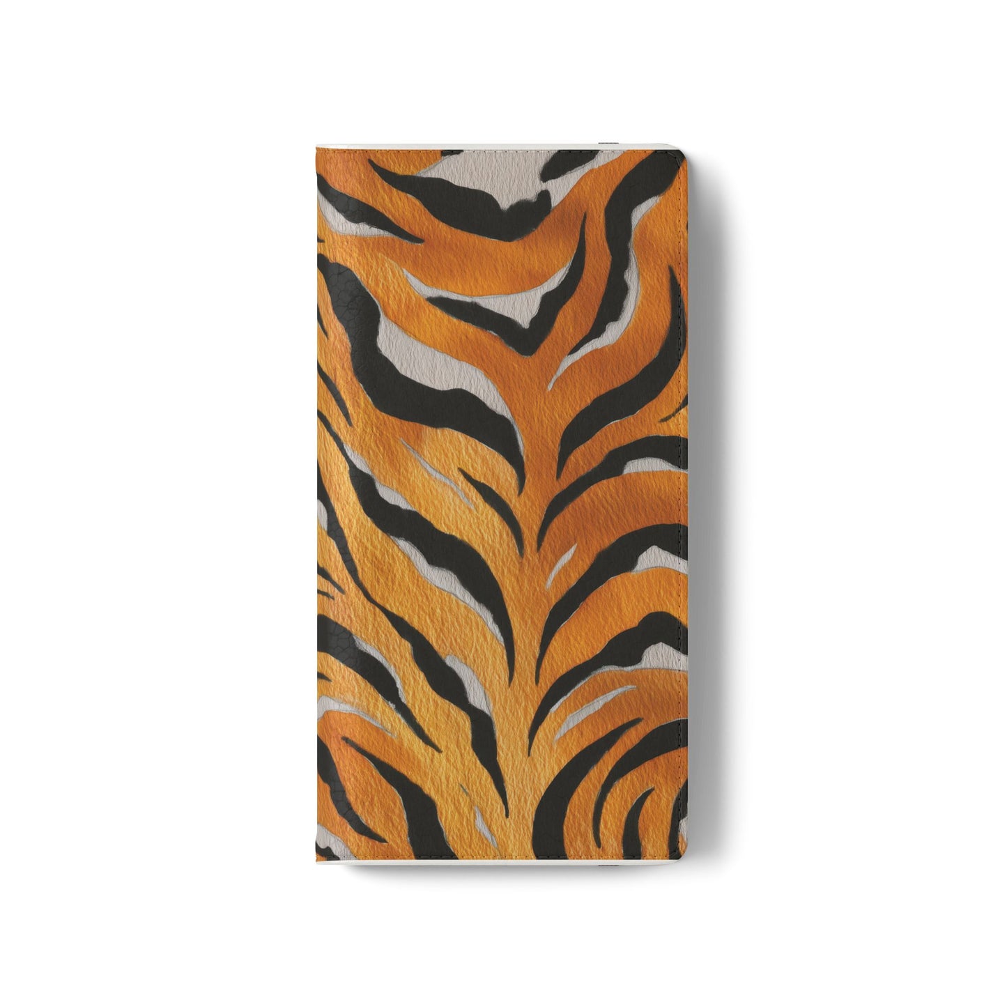 Tiger Print Flip Case, Personalized Phone Case, Stylish Wallet Case, Animal Print Cover, Gift for Wildlife Lovers