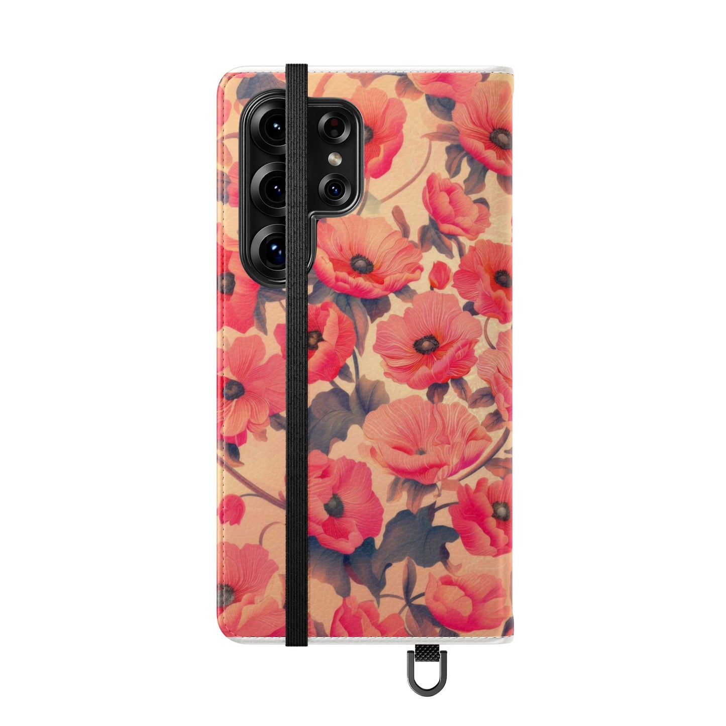 Floral Flip Phone Case - Stylish Smartphone Protector, Floral Design Case, Gift for Her, Trendy Tech Accessory, Mother's Day Gift