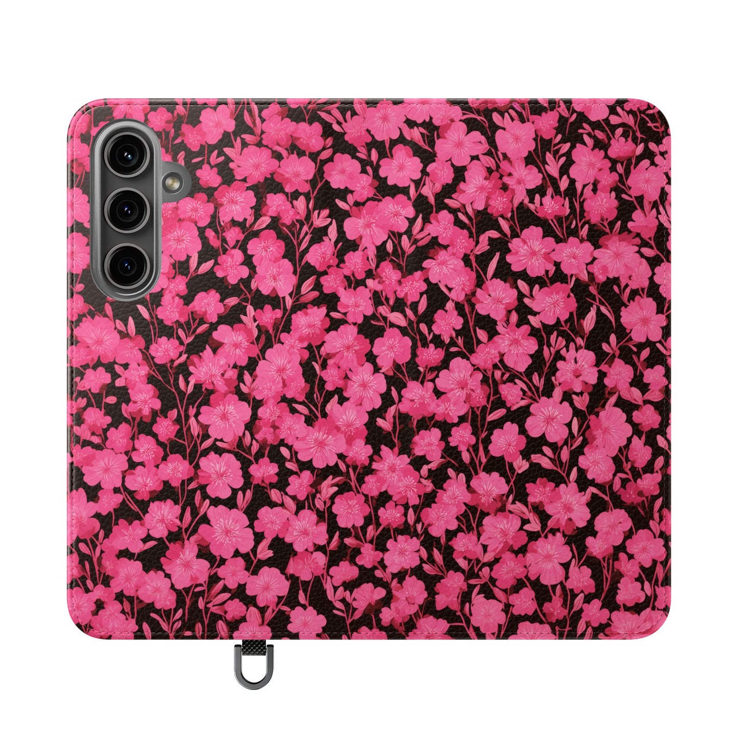 Floral Flip Cases for Phones, Cute Floral Phone Wallet, Gift for Her, Trendy Phone Accessories, Mother's Day Gift, Phone Protection