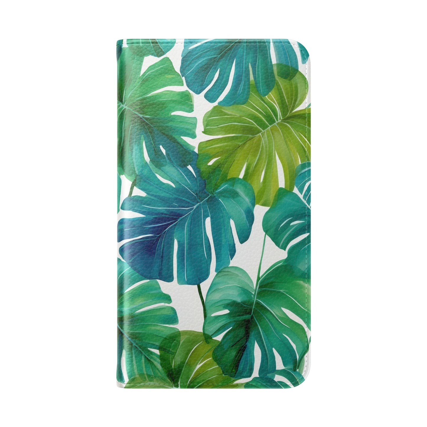 Tropical Leaf Phone Case, Flip Case for Smartphones, Modern Phone Cover, Gift for Nature Lovers, Travel Accessory, Tropical Vibes