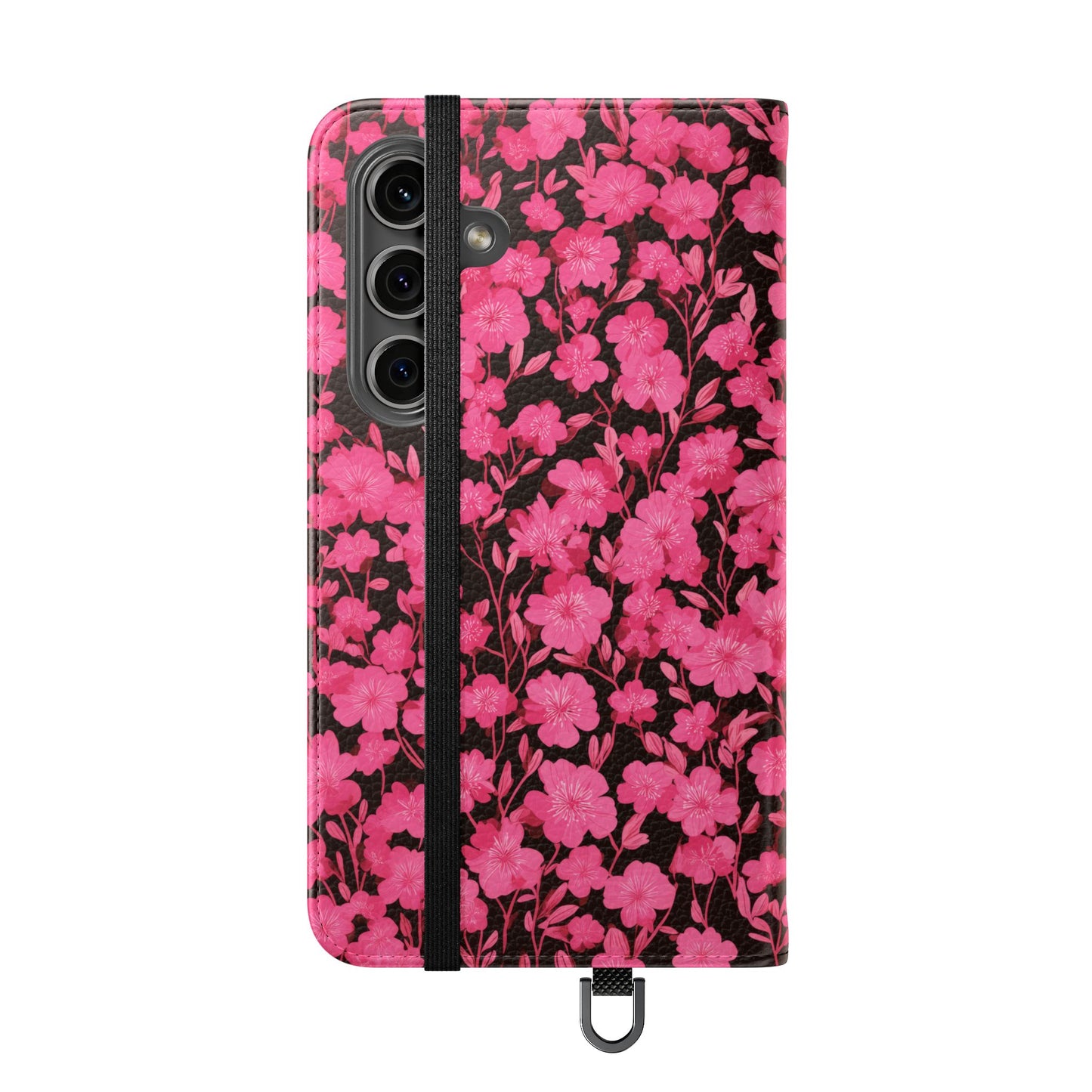 Floral Flip Cases for Phones, Cute Floral Phone Wallet, Gift for Her, Trendy Phone Accessories, Mother's Day Gift, Phone Protection