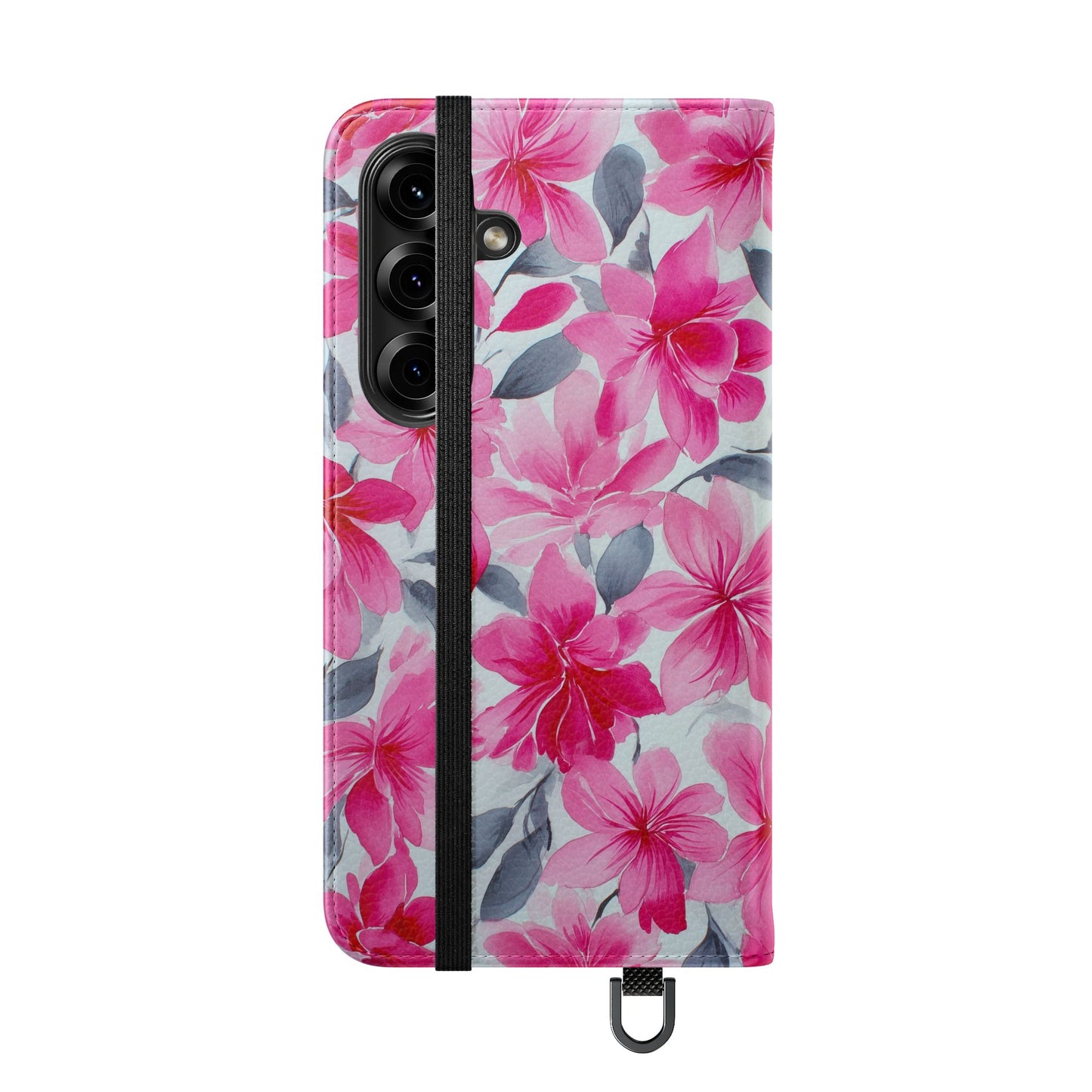 Floral Flip Phone Cases, Elegant Smartphone Covers, Spring Decor, Stylish Gift for Her, Patterned Wallet Case, Trendy Phone Protectors