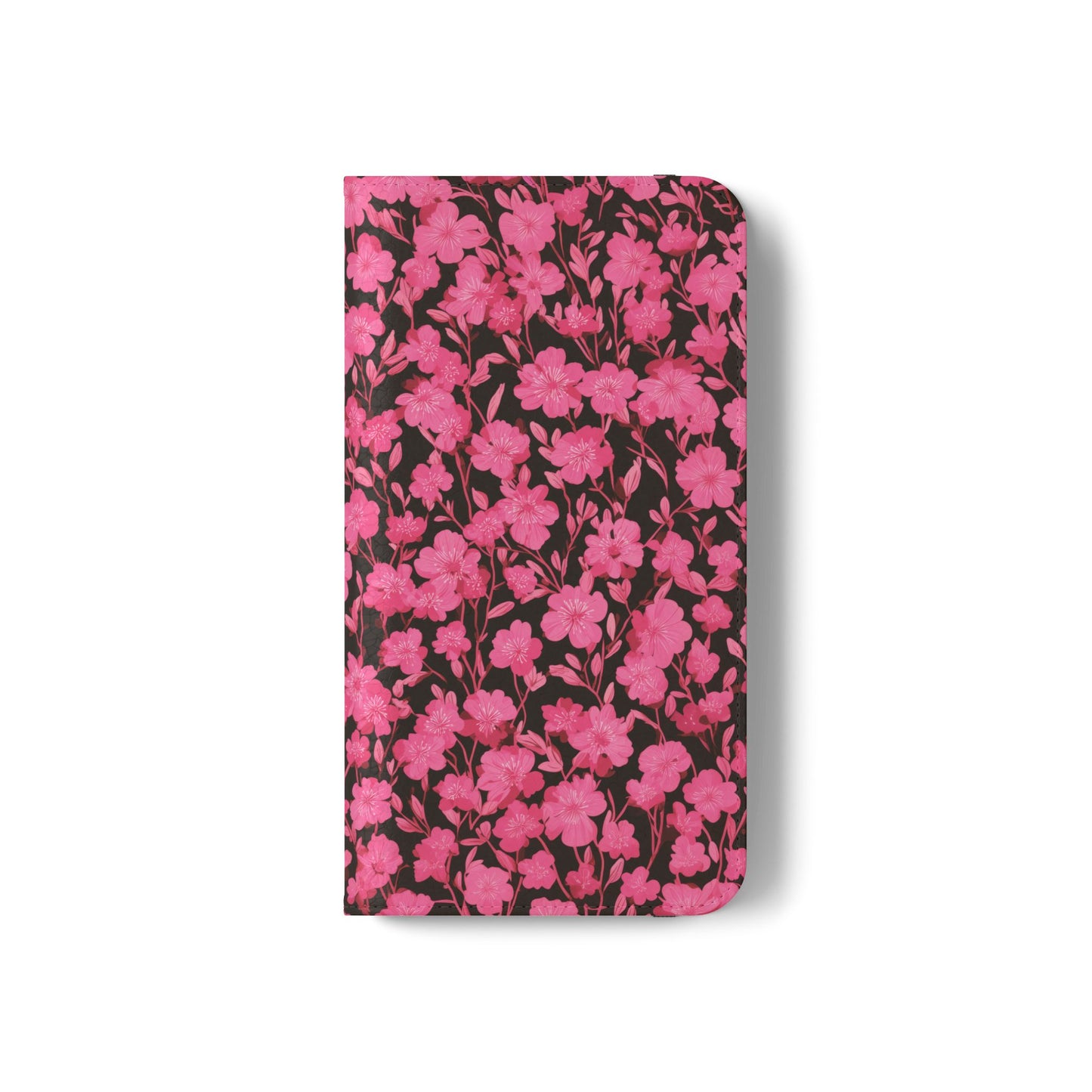 Floral Flip Cases for Phones, Cute Floral Phone Wallet, Gift for Her, Trendy Phone Accessories, Mother's Day Gift, Phone Protection