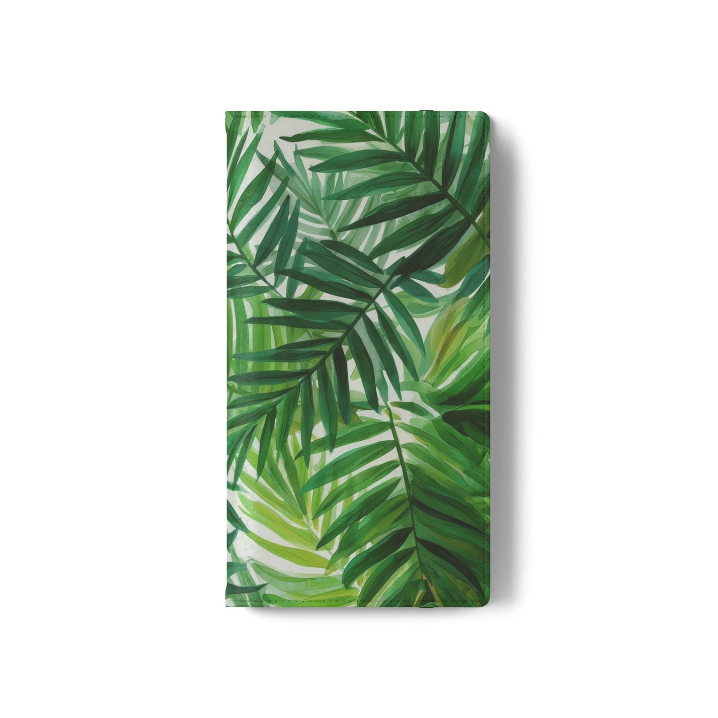 Tropical Leaf Flip Case for Phones, Eco-Friendly Phone Cover, Stylish Wallet Case, Perfect Gift for Nature Lovers, Spring/Summer Accessory
