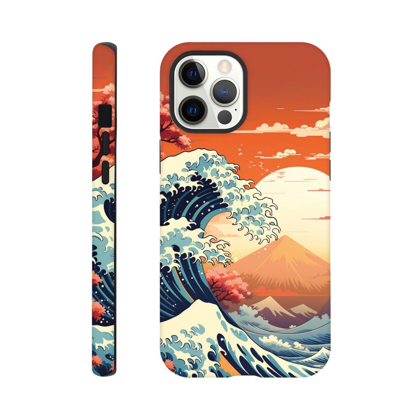 Great wave art deco style - Phone Case sturdy