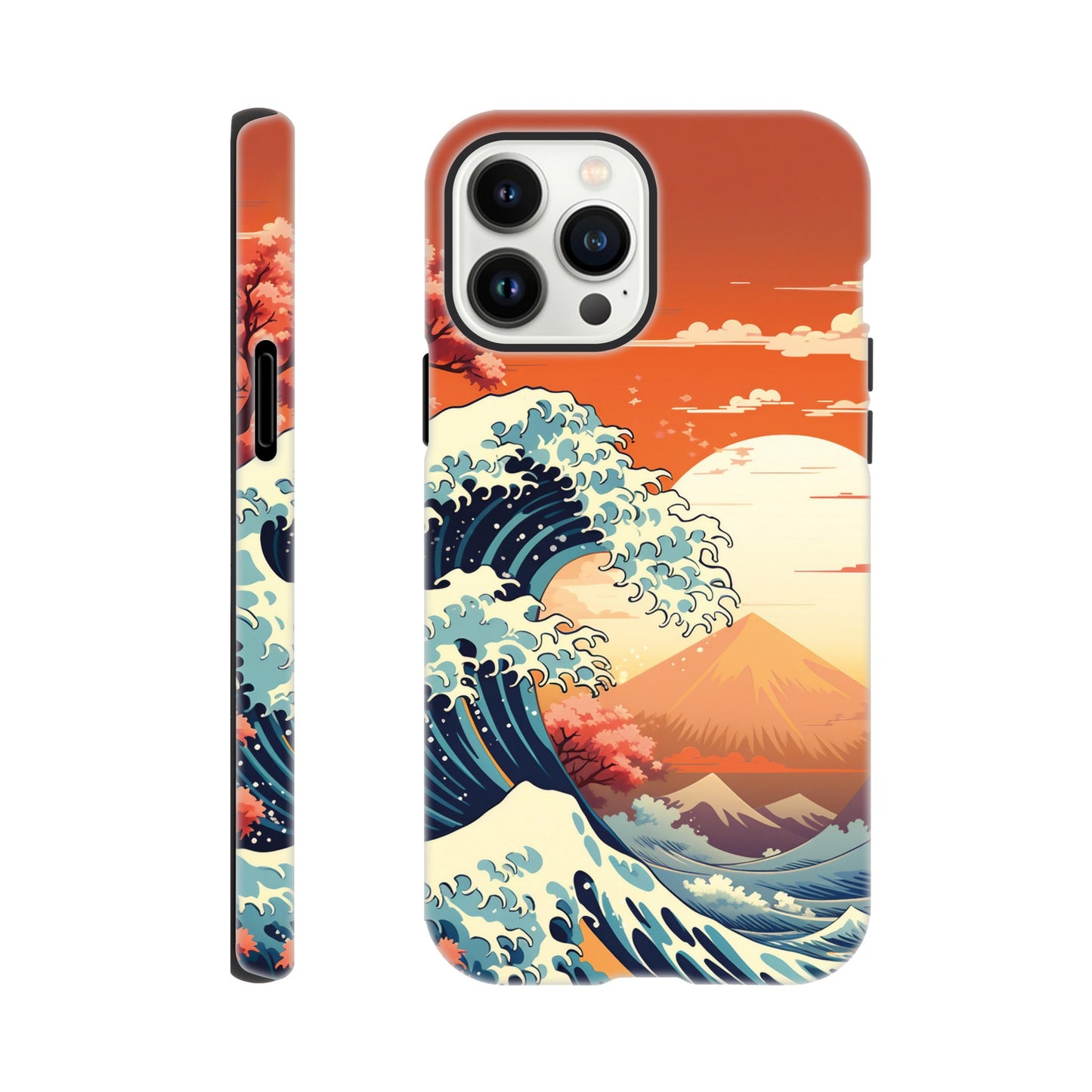 Great wave art deco style - Phone Case sturdy