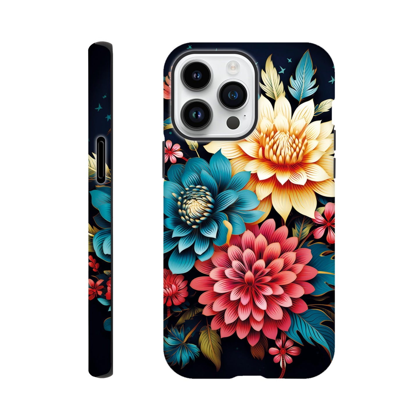 Copy of Flower pattern IV- Phone Case sturdy