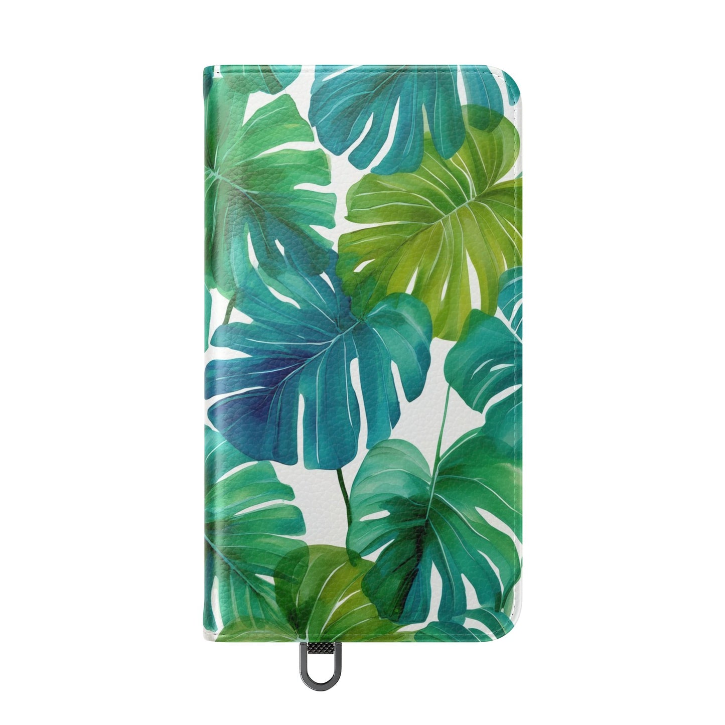 Tropical Leaf Phone Case, Flip Case for Smartphones, Modern Phone Cover, Gift for Nature Lovers, Travel Accessory, Tropical Vibes