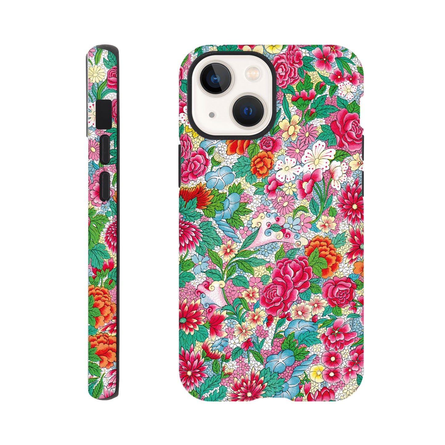 Colorful flower pattern - Phone case sturdy