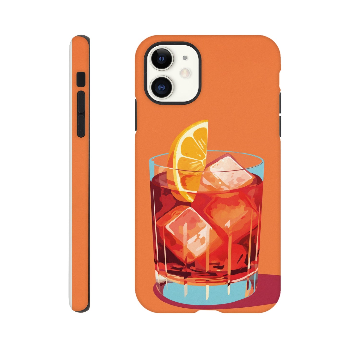 Negroni (Orange) - Phone Case sturdy