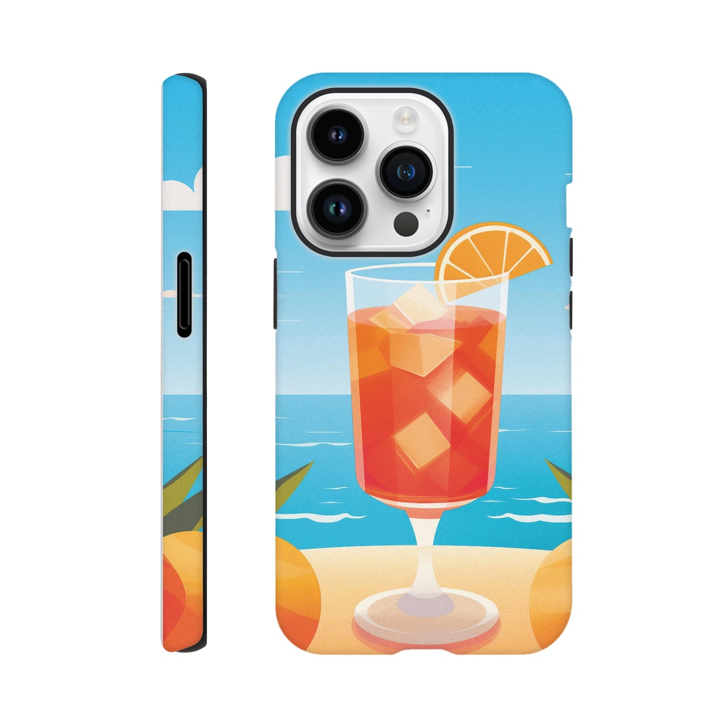 Aperol Spritz at the beach - Phone Case sturdy