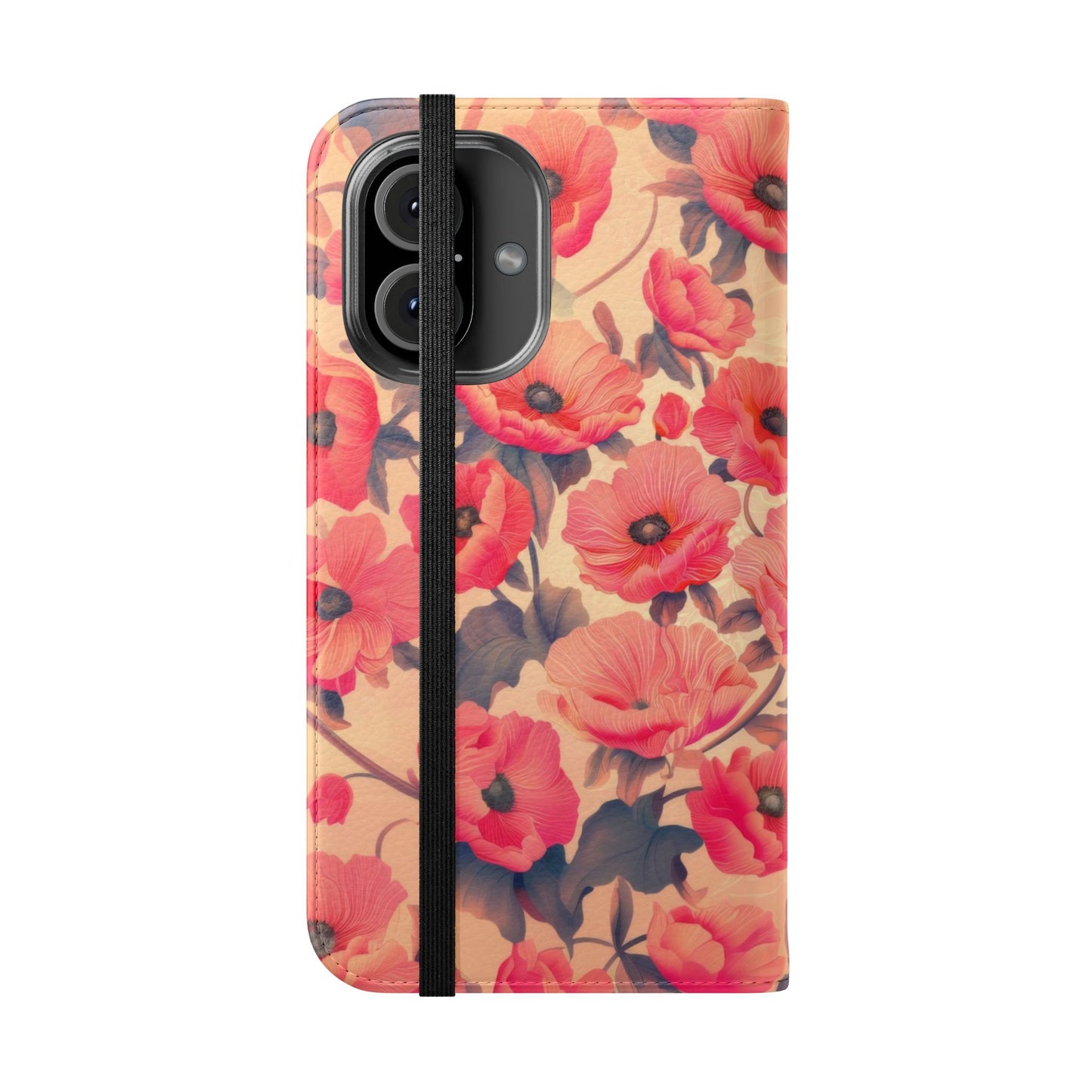 Floral Flip Phone Case - Stylish Smartphone Protector, Floral Design Case, Gift for Her, Trendy Tech Accessory, Mother's Day Gift