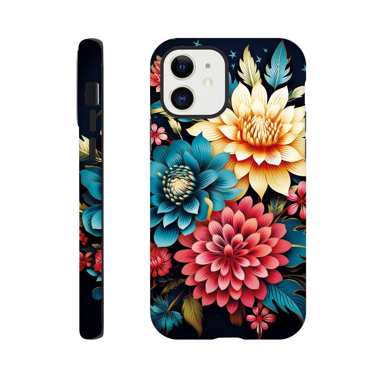 Copy of Flower pattern IV- Phone Case sturdy