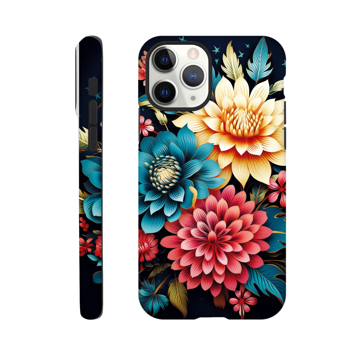 Copy of Flower pattern IV- Phone Case sturdy