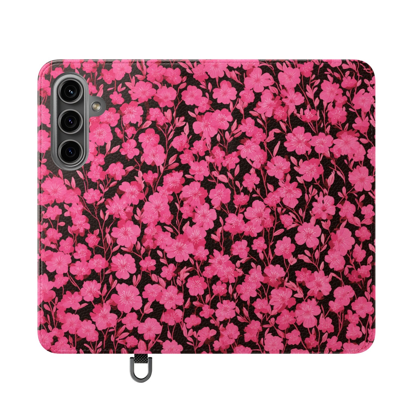 Floral Flip Cases for Phones, Cute Floral Phone Wallet, Gift for Her, Trendy Phone Accessories, Mother's Day Gift, Phone Protection