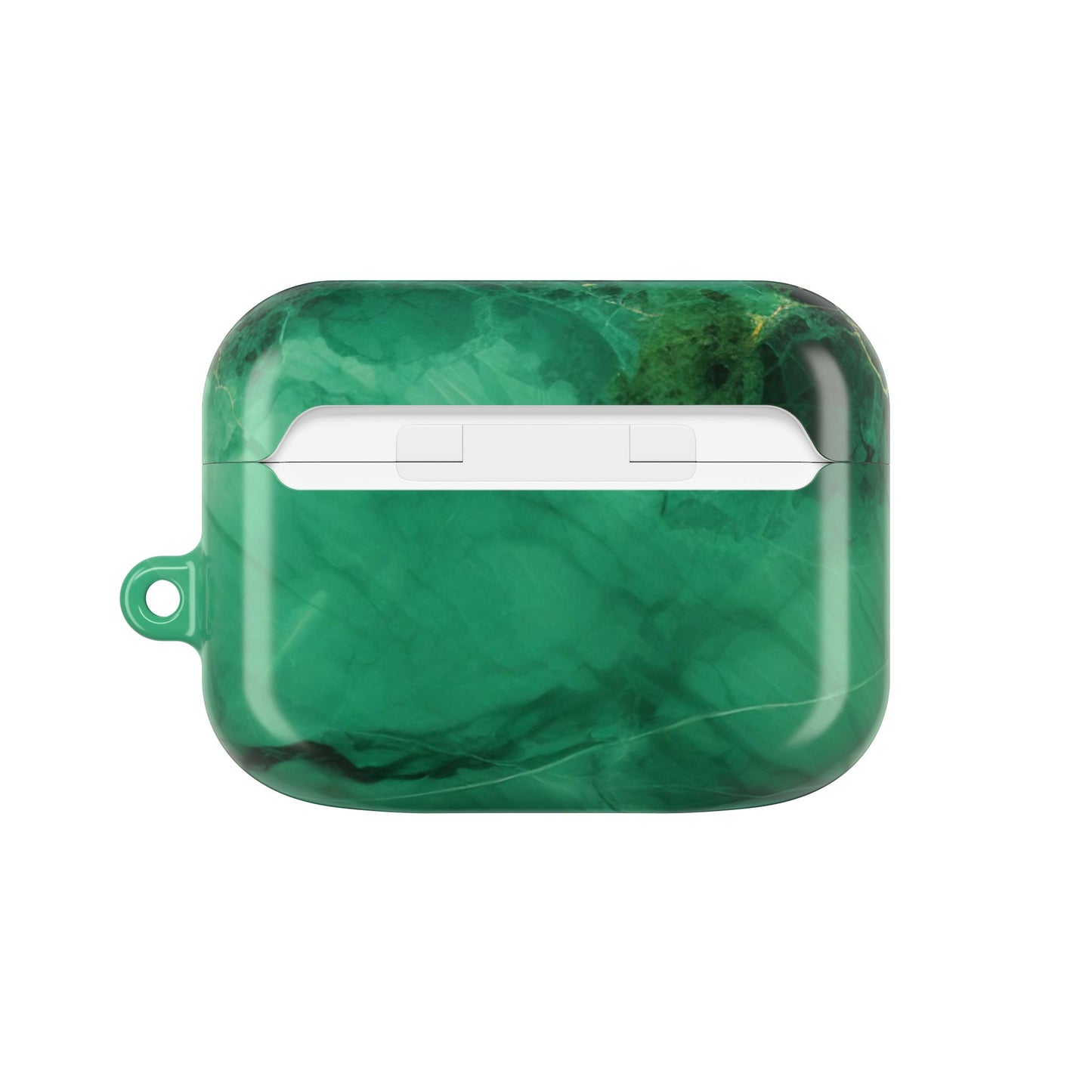 Stylish AirPod Cases - Marble Green Design, AirPods Cover, Custom Earphone Case, Gift for Music Lovers, Trendy Accessory