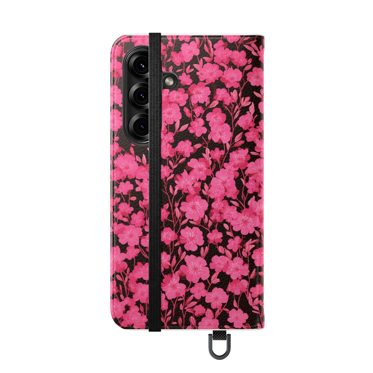 Floral Flip Cases for Phones, Cute Floral Phone Wallet, Gift for Her, Trendy Phone Accessories, Mother's Day Gift, Phone Protection