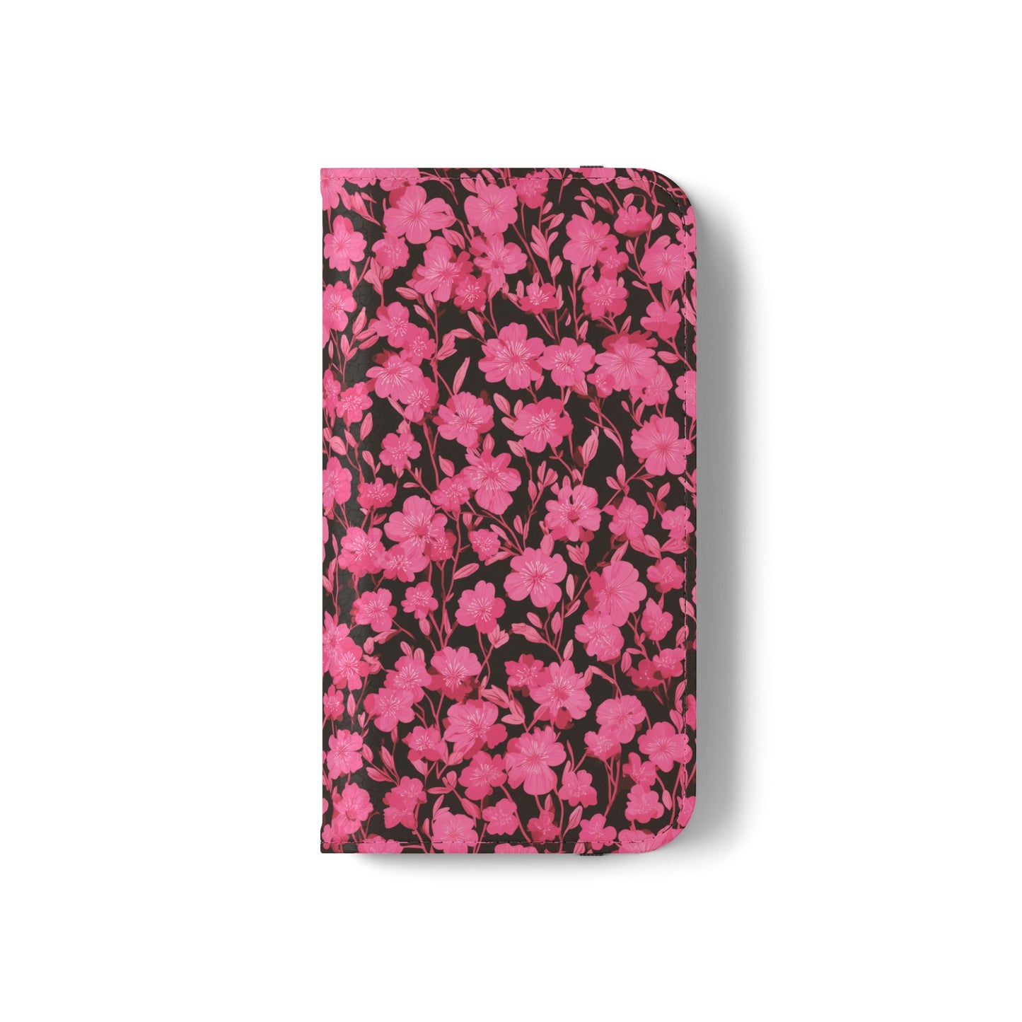 Floral Flip Cases for Phones, Cute Floral Phone Wallet, Gift for Her, Trendy Phone Accessories, Mother's Day Gift, Phone Protection